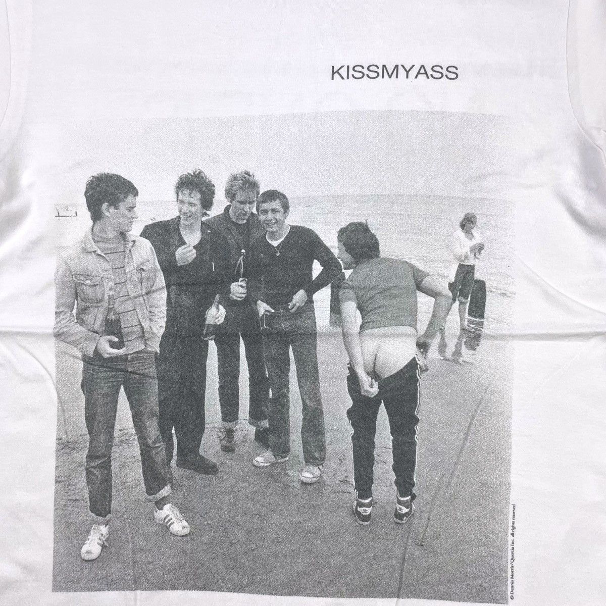 Lad Musician Lad Musician "KISS MY ASS" Photo Tee Size US M / EU 48-50 / 2 - 3 Thumbnail