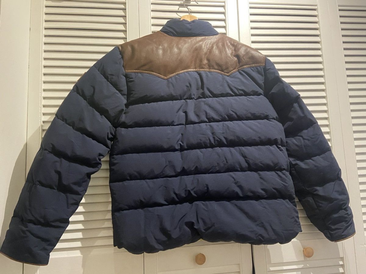 Penfield Penfield Western down puffer jacket with leather yoke. Size US XXL / EU 58 / 5 - 2 Thumbnail