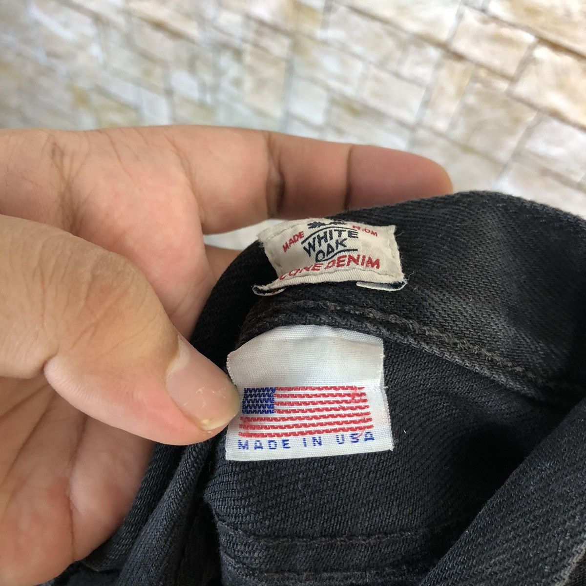 Levi's Levis super Black Denim ripped Pants #7574 Size US 29 - 22 Thumbnail