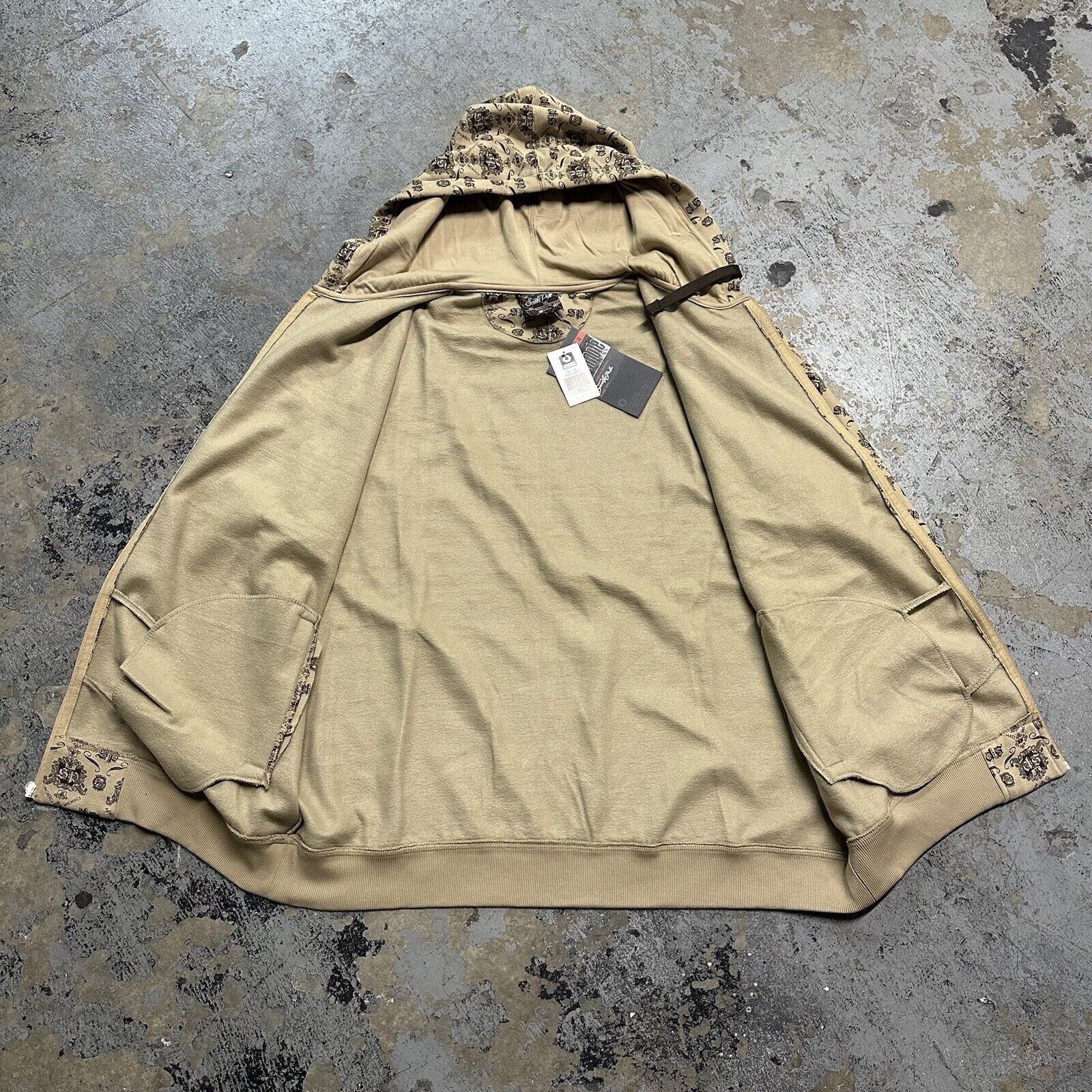 Ecko Unltd. × JNCO × Southpole NWT Vintage Y2K Southpole Motif Monogram Hoodie 3XL Size US XXL / EU 58 / 5 - 3 Thumbnail