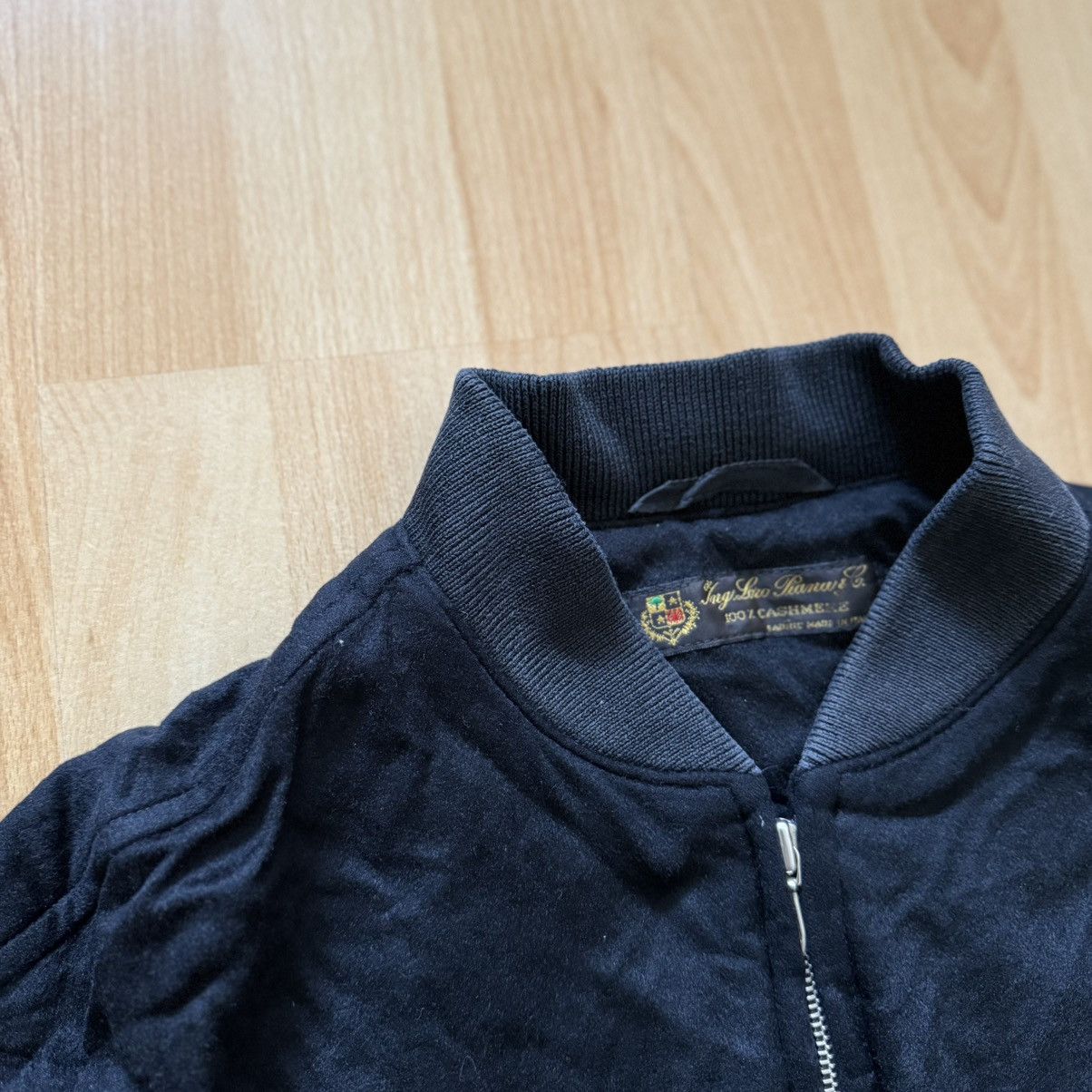 Loro Piana × Vintage Loro Piana Cashmere Vintage Bomber Zip Jacket 80s Rare Size US M / EU 48-50 / 2 - 2 Thumbnail