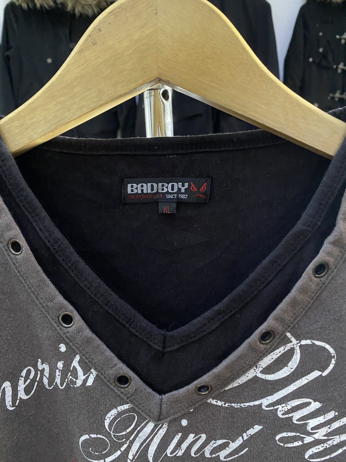 Hysteric Glamour Japanese BadBoy Double Layer Poem Grunge longsleeve tee Size US XL / EU 56 / 4 - 6 Thumbnail