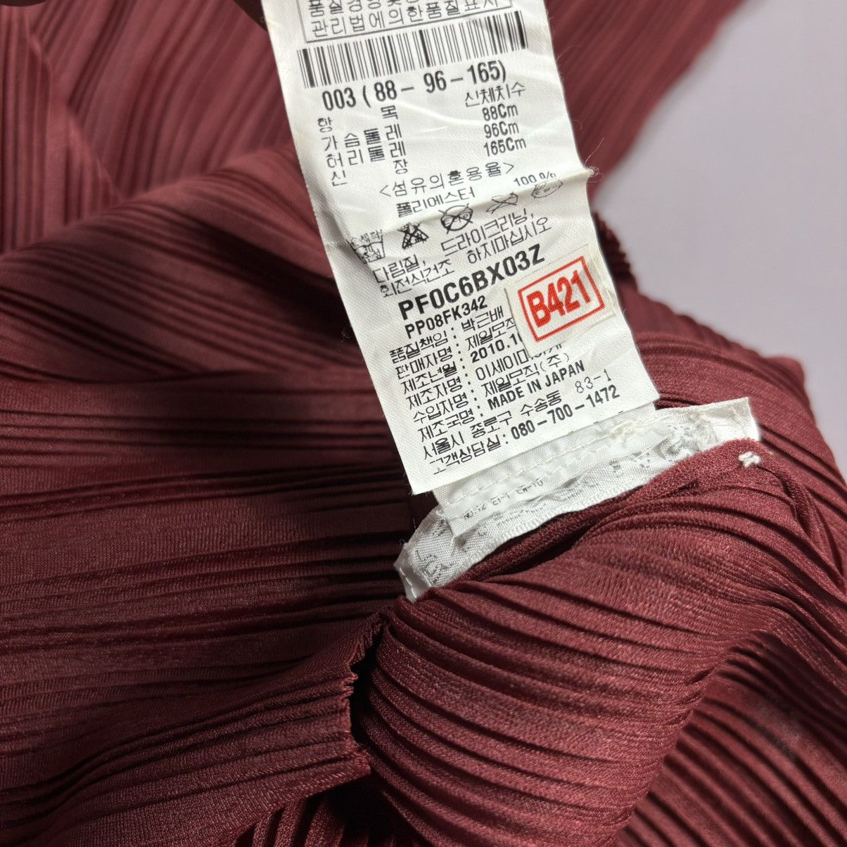 Japanese Brand × Pleats Please Issey Miyake Issey Miyake Pleats Please - Turtle Neck Sleeveless Size XS / US 0-2 / IT 36-38 - 4 Thumbnail