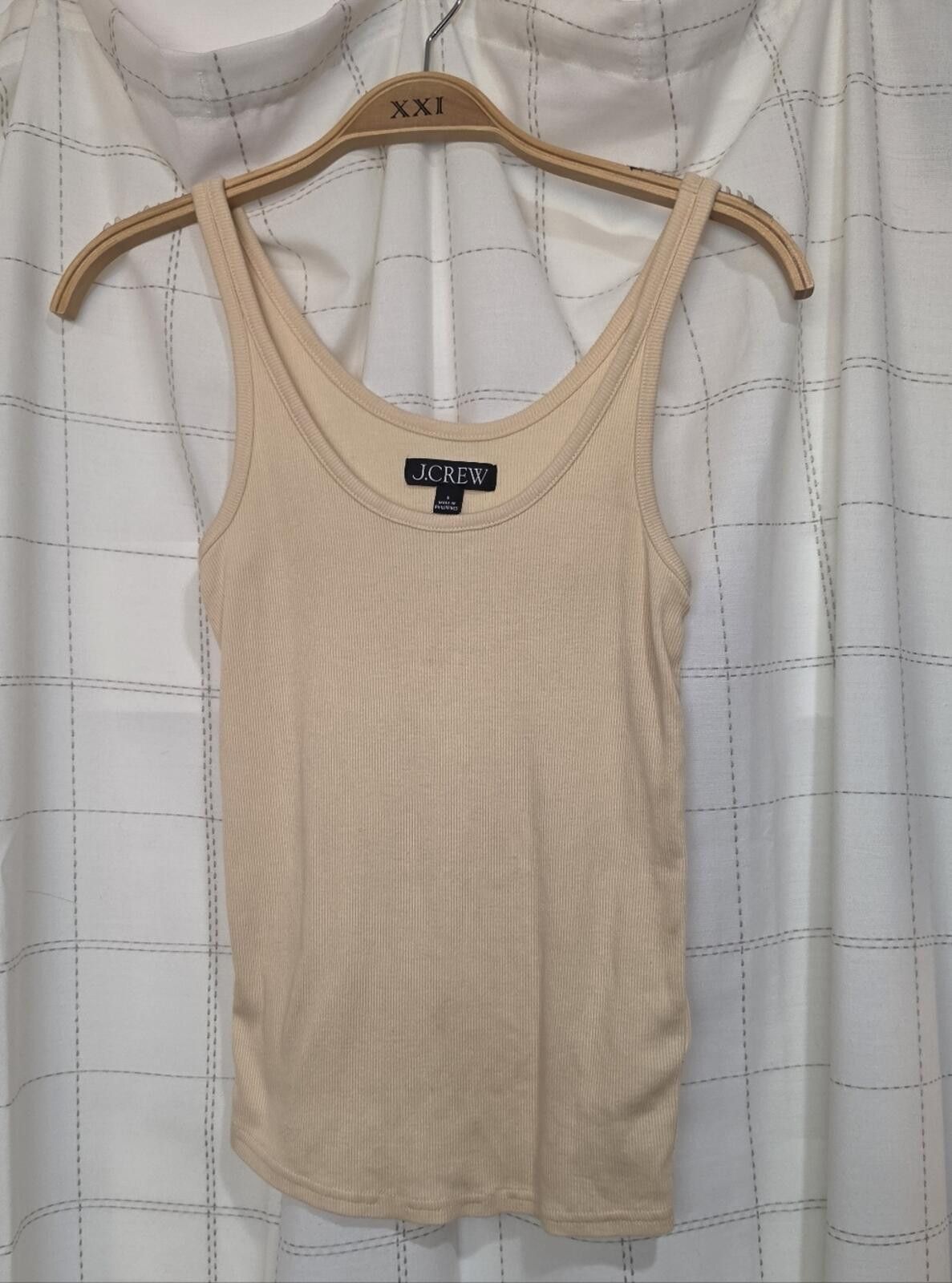 J.Crew J Crew New fine rib scoopneck tank top Size S / US 4 / IT 40 - 2 Thumbnail