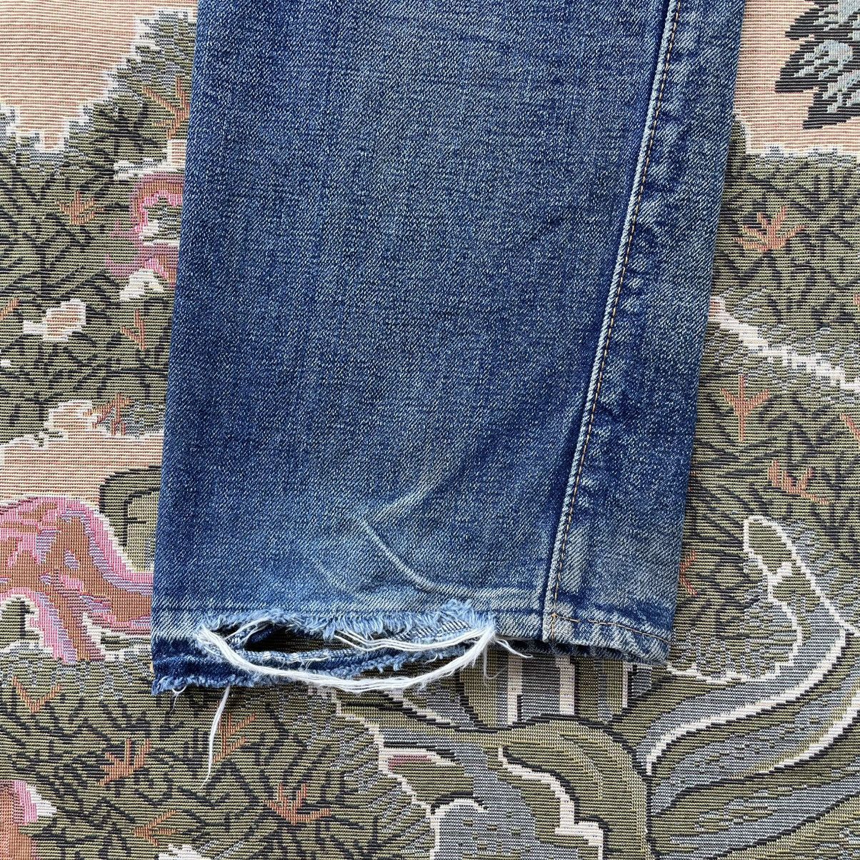 RESOLUTE Thrashed Resolute Selvedge Distressed Jeans Size US 32 / EU 48 - 11 Thumbnail