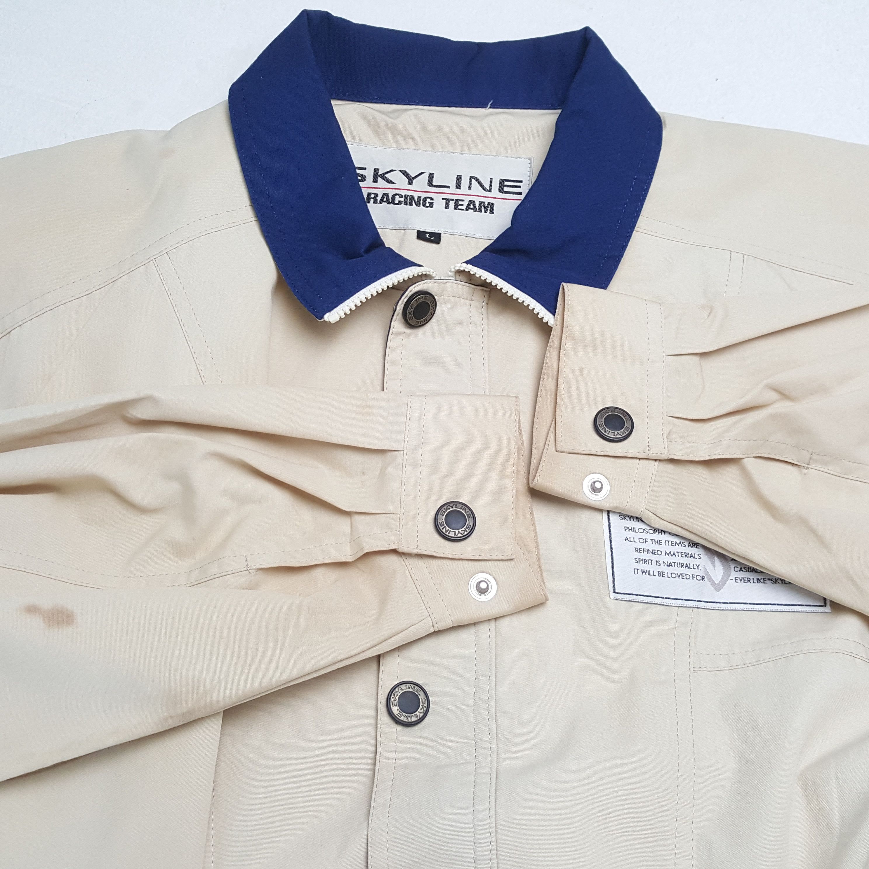 Japanese Brand × Vintage NISSAN SKYLINE RACING TEAM Motorsports Jacket Size US XL / EU 56 / 4 - 8 Thumbnail