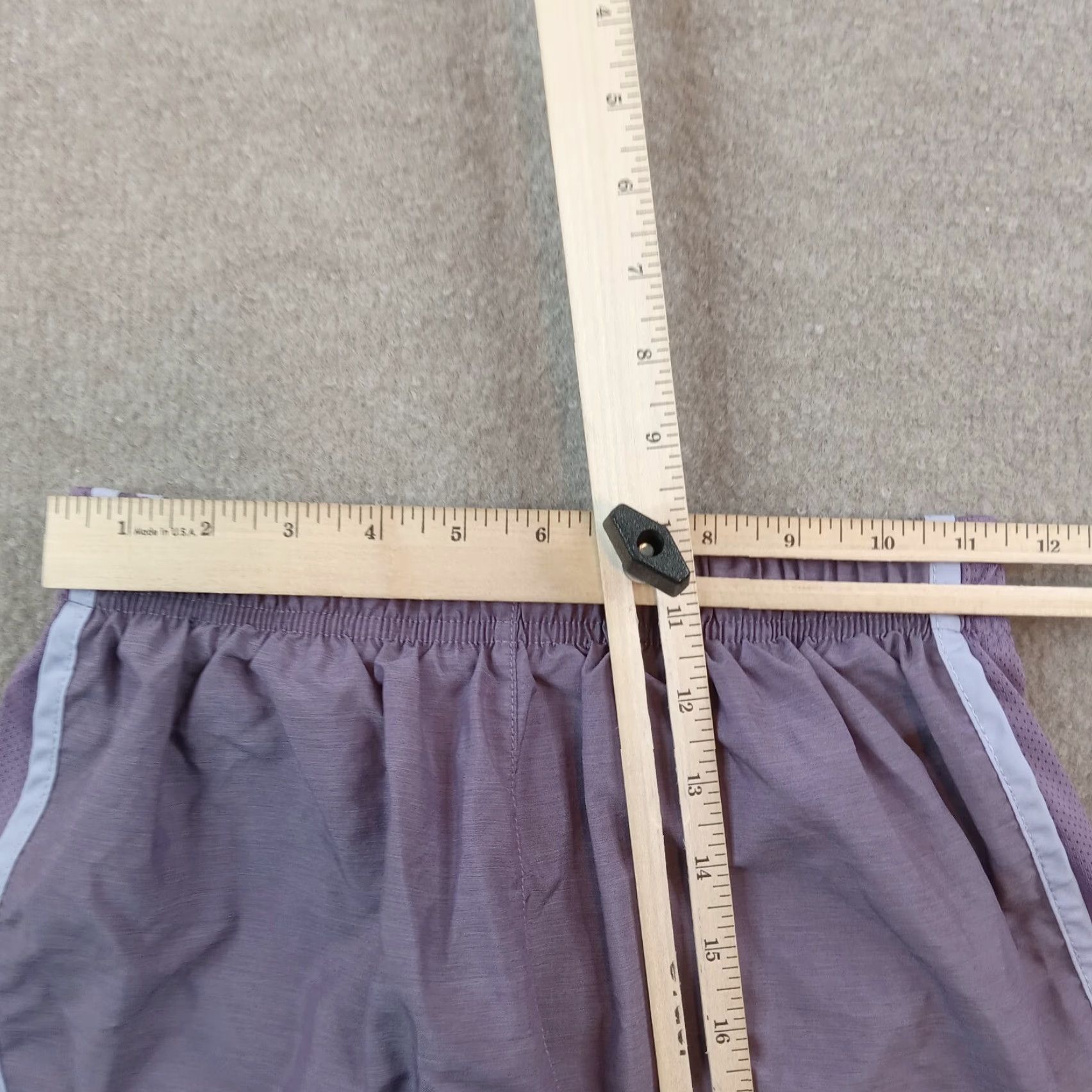 Nike Nike Dri-Fit Running Shorts Womens Small Purple Lined Elastic Waist Size 23" - 5 Thumbnail