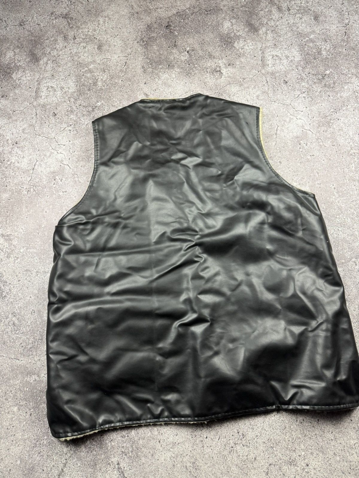 Vintage Leather Vest with shearling interior Size US M / EU 48-50 / 2 - 6 Thumbnail