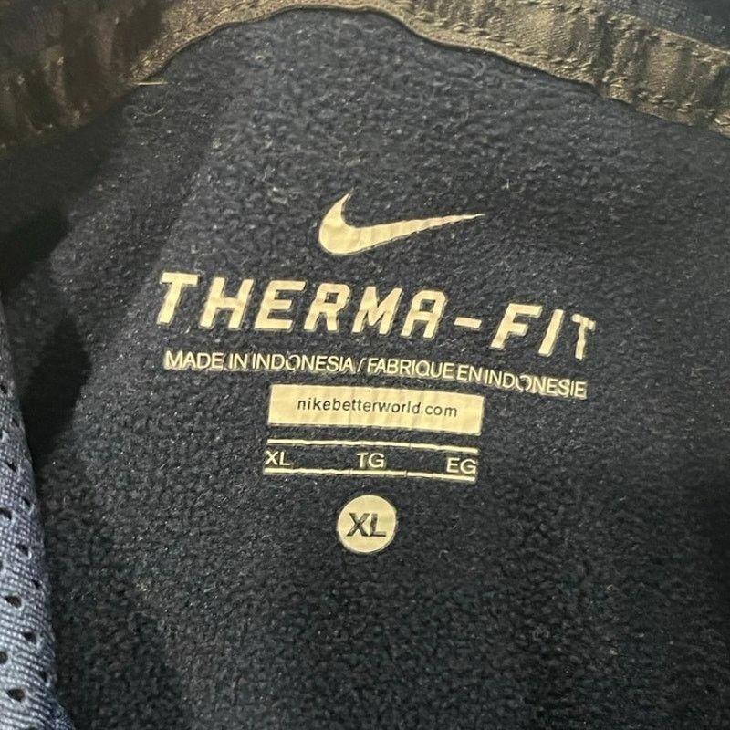 Nike Nike Youth Boys Therma-Fit Pullover Hoodie Navy Blue XL Size US XL / EU 56 / 4 - 7 Thumbnail