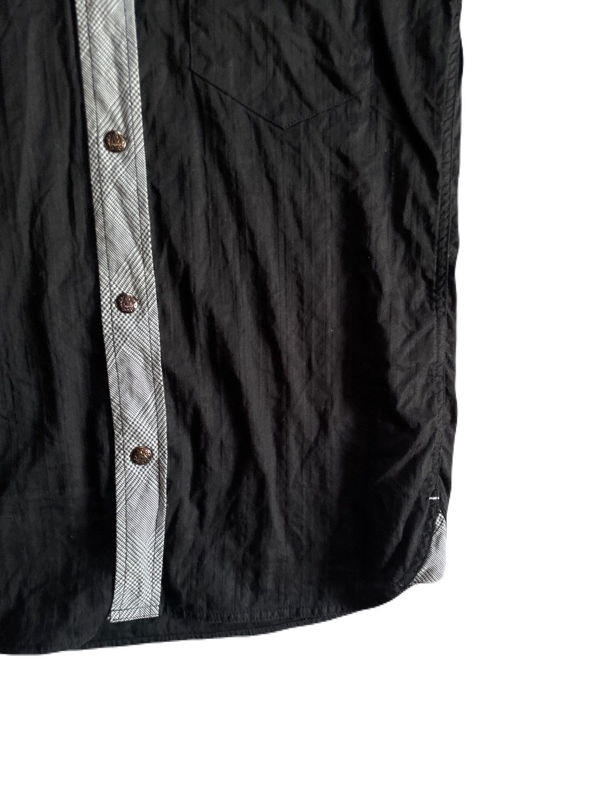 If Six Was Nine 2000s Japanese archive Vkei Gothic Button Hooded Shirts Y2K Size US S / EU 44-46 / 1 - 6 Thumbnail
