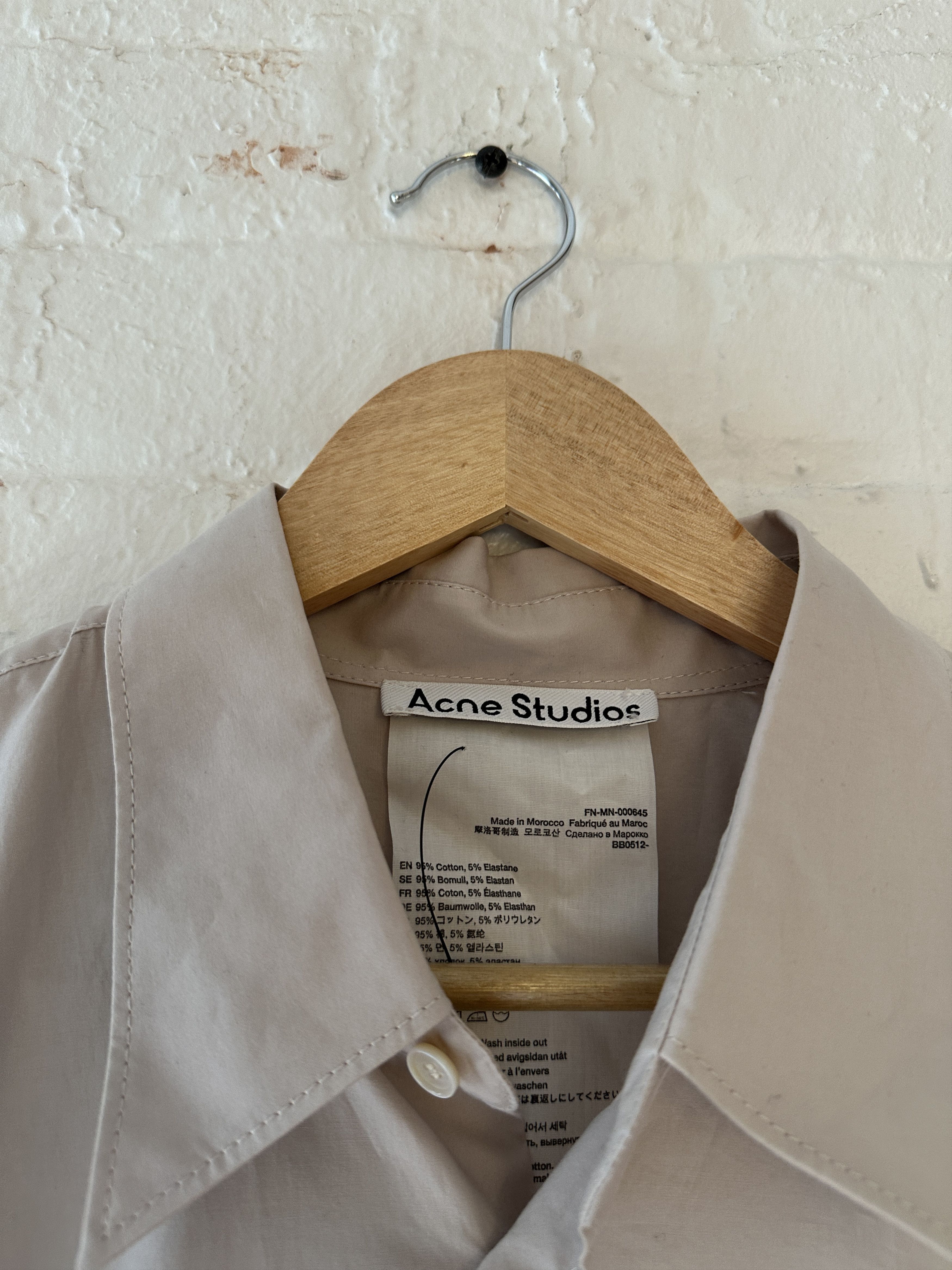 Acne Studios Acne Studios Button Up Shirt Size US L / EU 52-54 / 3 - 2 Thumbnail