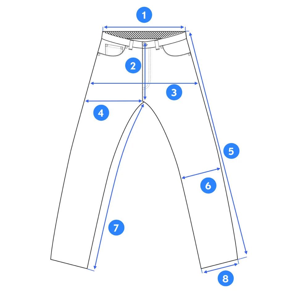 Outlier Outlier Slim Dungarees Pants Size US 28 / EU 44 - 5 Thumbnail