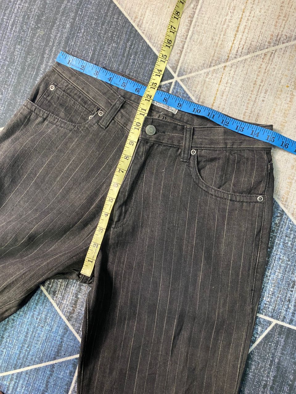 14th Addiction × If Six Was Nine × Le Grande Bleu (L.G.B.) Jungle Storm Stripe Pants Size US 30 / EU 46 - 11 Thumbnail