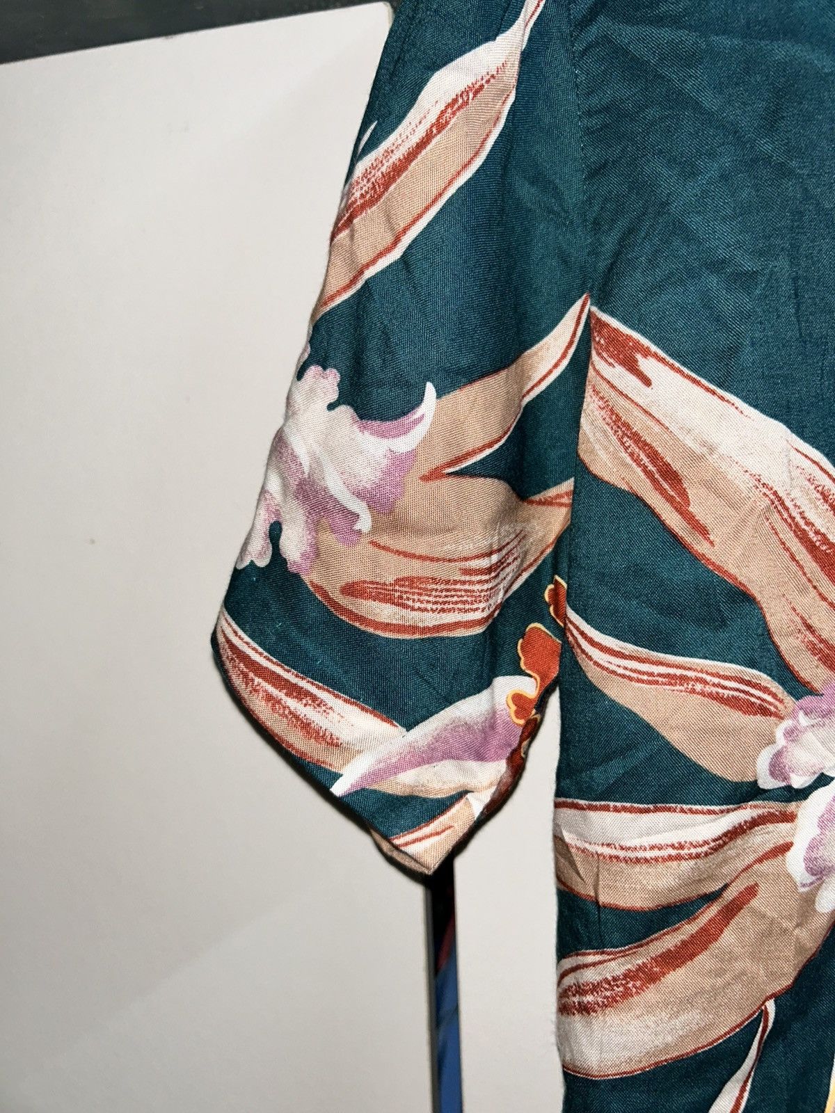 Kalaheo Vintage Hoffman Fabrics Rayon Hawaiian Butto Up Short Shirt Size US S / EU 44-46 / 1 - 8 Thumbnail