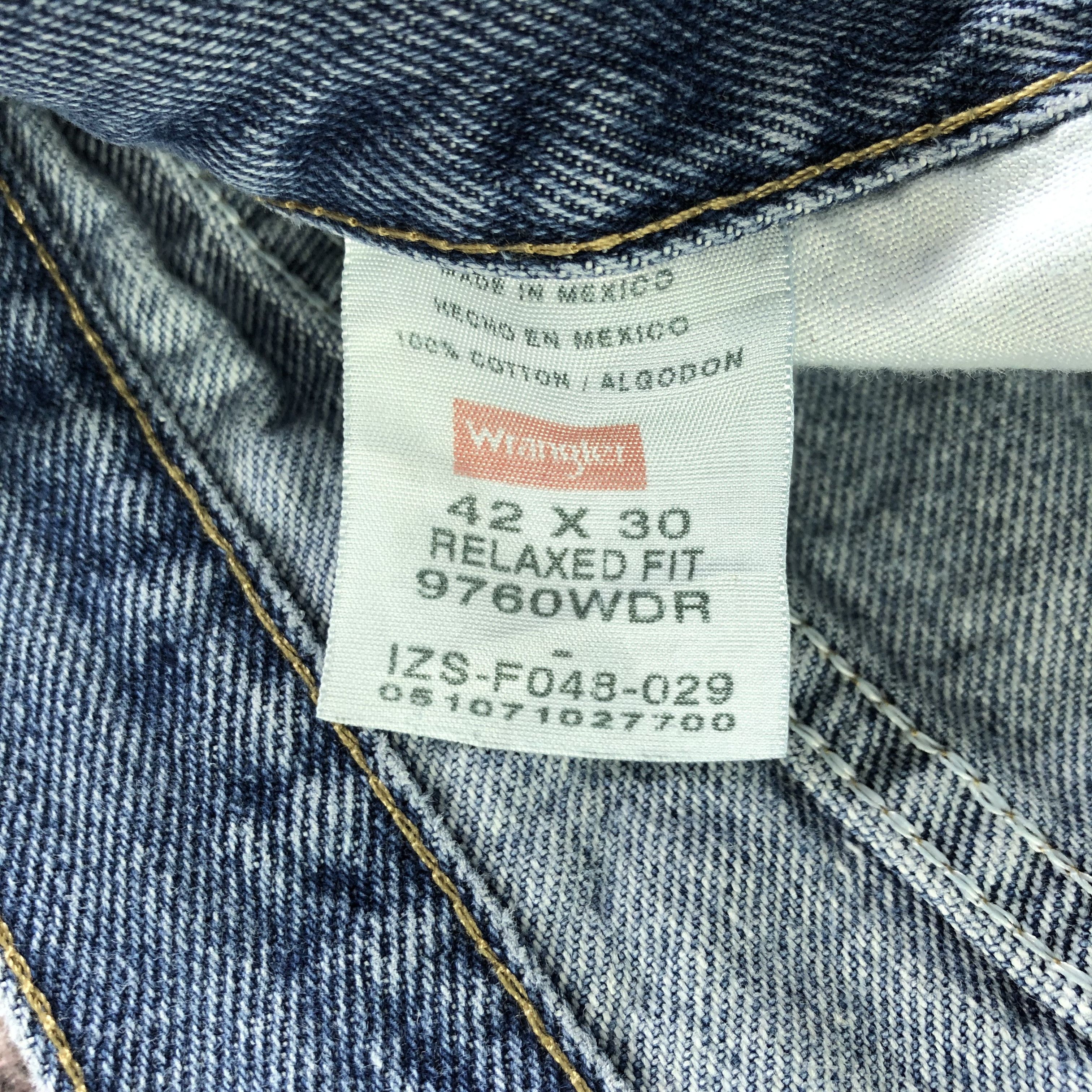 Vintage × Wrangler Vintage Wrangler Jeans-JM3490 Size US 42 / EU 58 - 9 Thumbnail