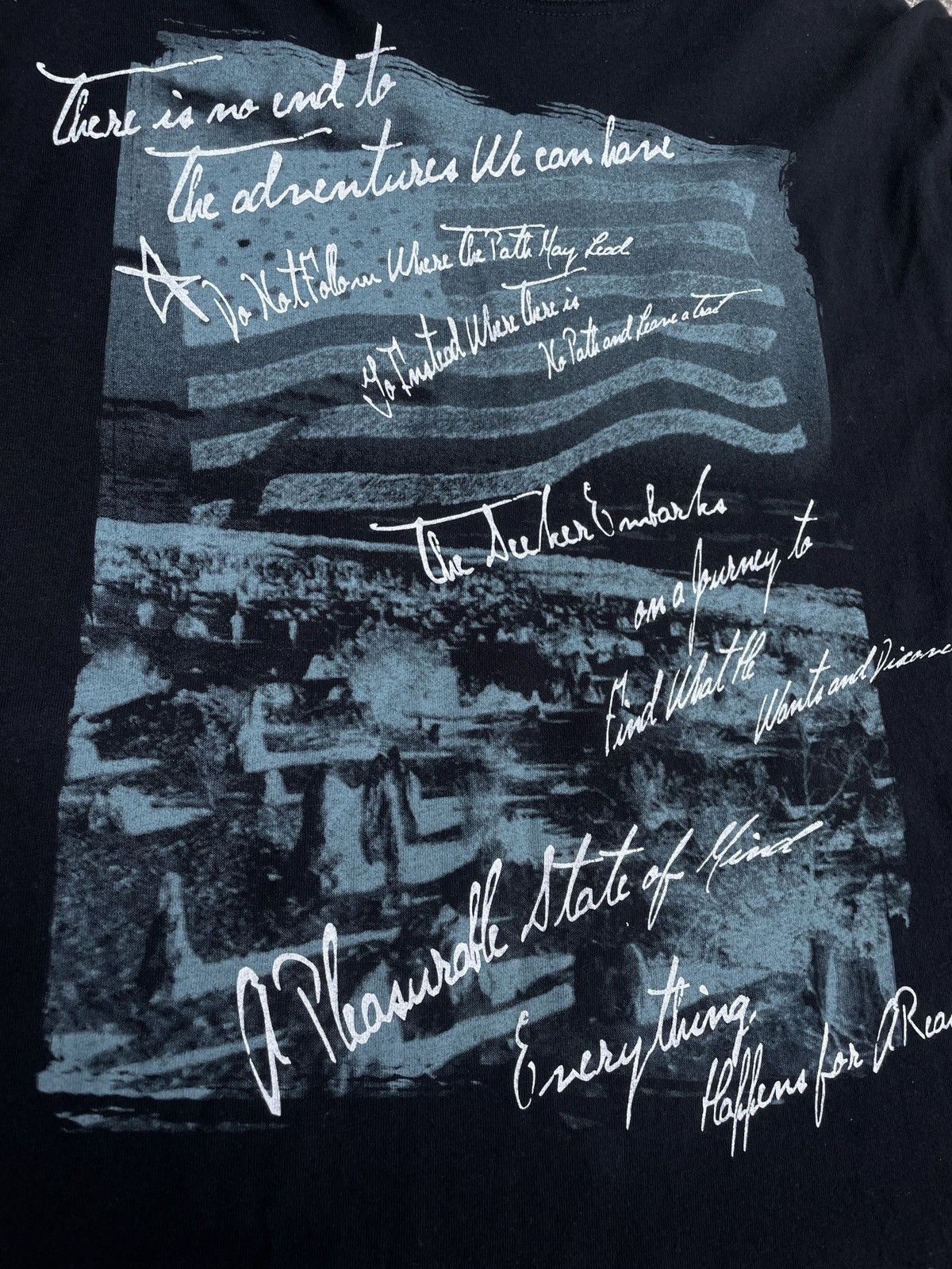 If Six Was Nine 2000s Japanese archive Vkei Poem Long Sleeve Tee Gyaruo Size US S / EU 44-46 / 1 - 7 Thumbnail