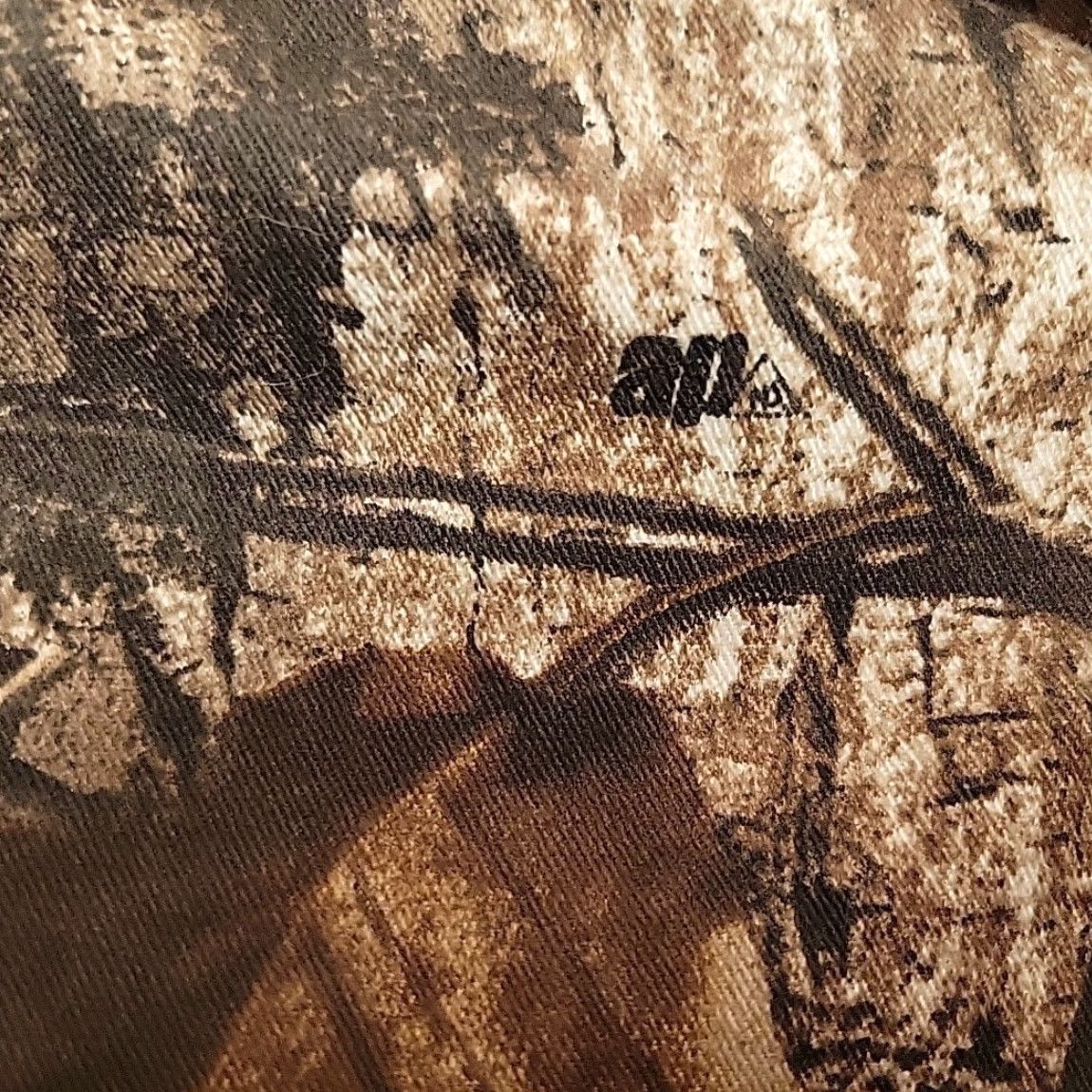Realtree VINTAGE Gamehide Shirt Mens XL Brown Realtree AP Camoflage 100% Cotton Hunting Shirt Size US XL / EU 56 / 4 - 4 Thumbnail