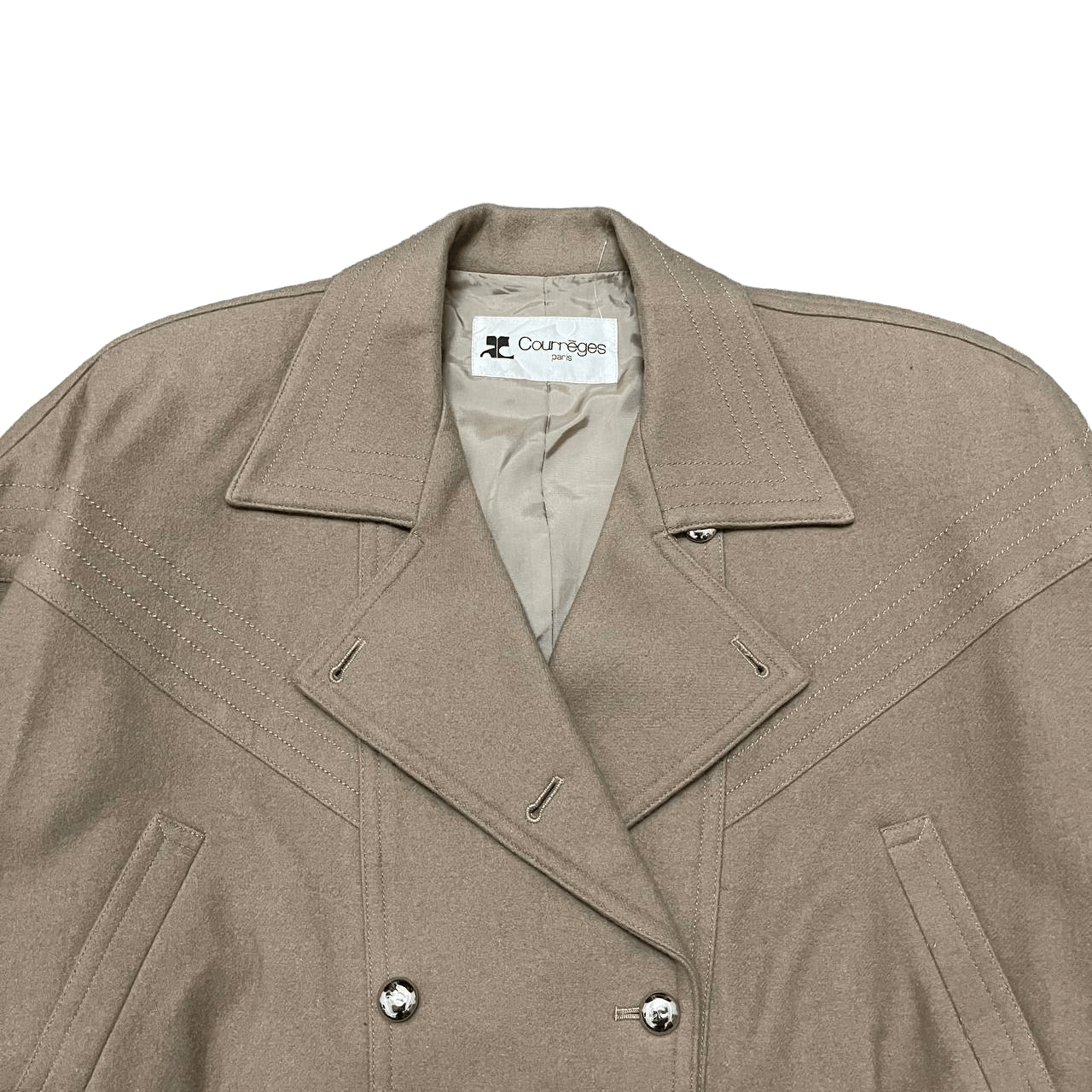 Courreges Vintage Courregers Paris Wool Jacket Size M / US 6-8 / IT 42-44 - 2 Thumbnail