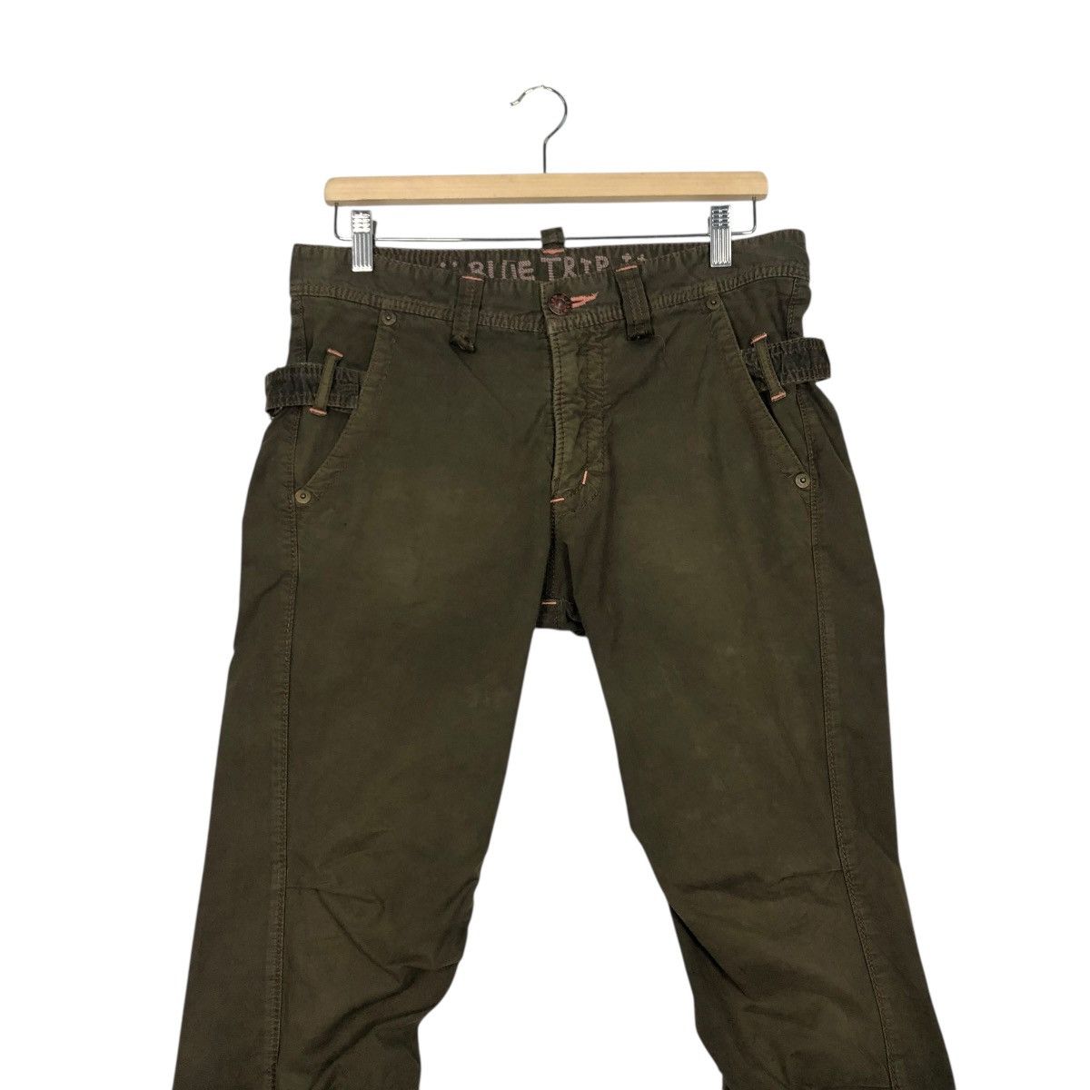 Japanese Brand 🔥VINTAGE CARGO PANTS BIKER EDWIN ISSEY MIYAKE Size US 32 / EU 48 - 6 Thumbnail