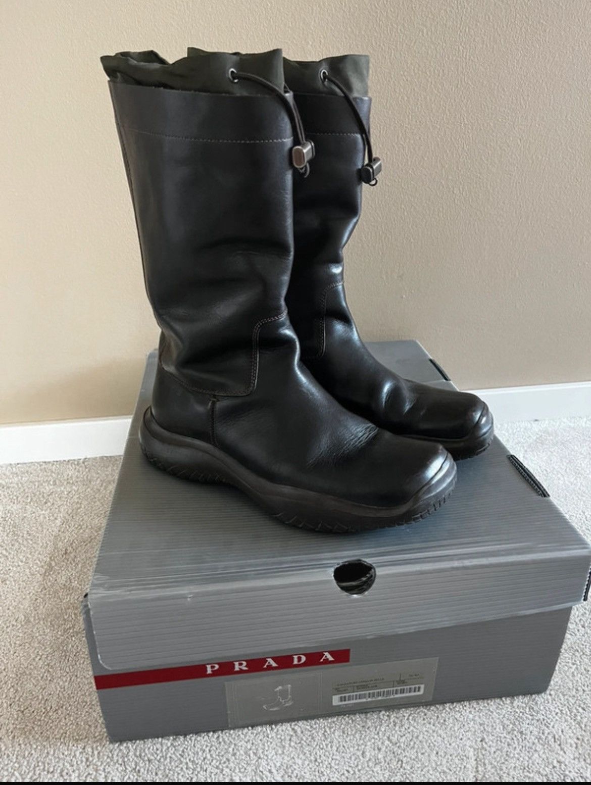 Prada Prada FW99 Runway Vibram Boots Size US 9 / EU 42 - 4 Thumbnail