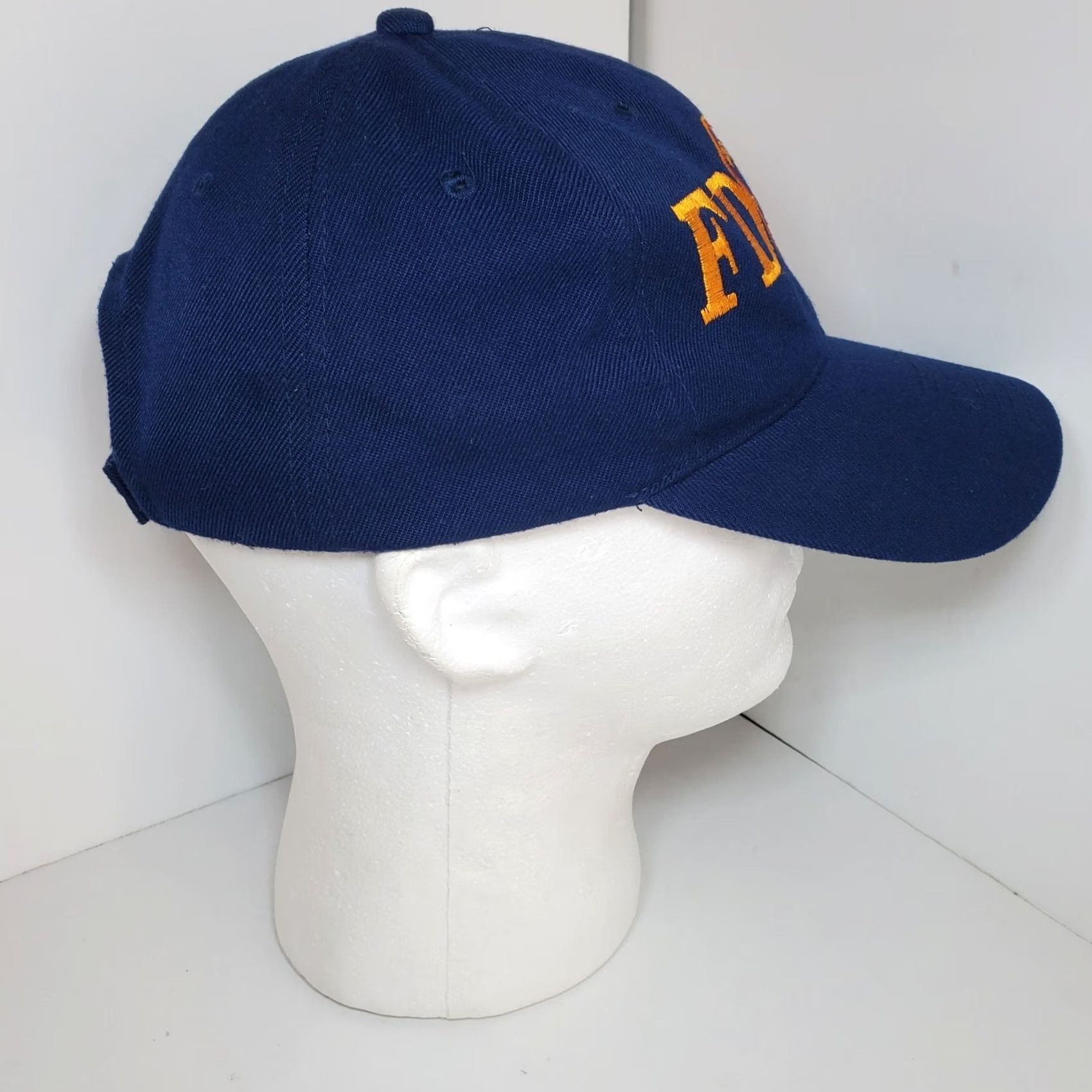 Vintage FDNY Baseball Cap New York Fire Department Dark Blue Adjustable One Size Size ONE SIZE - 6 Thumbnail