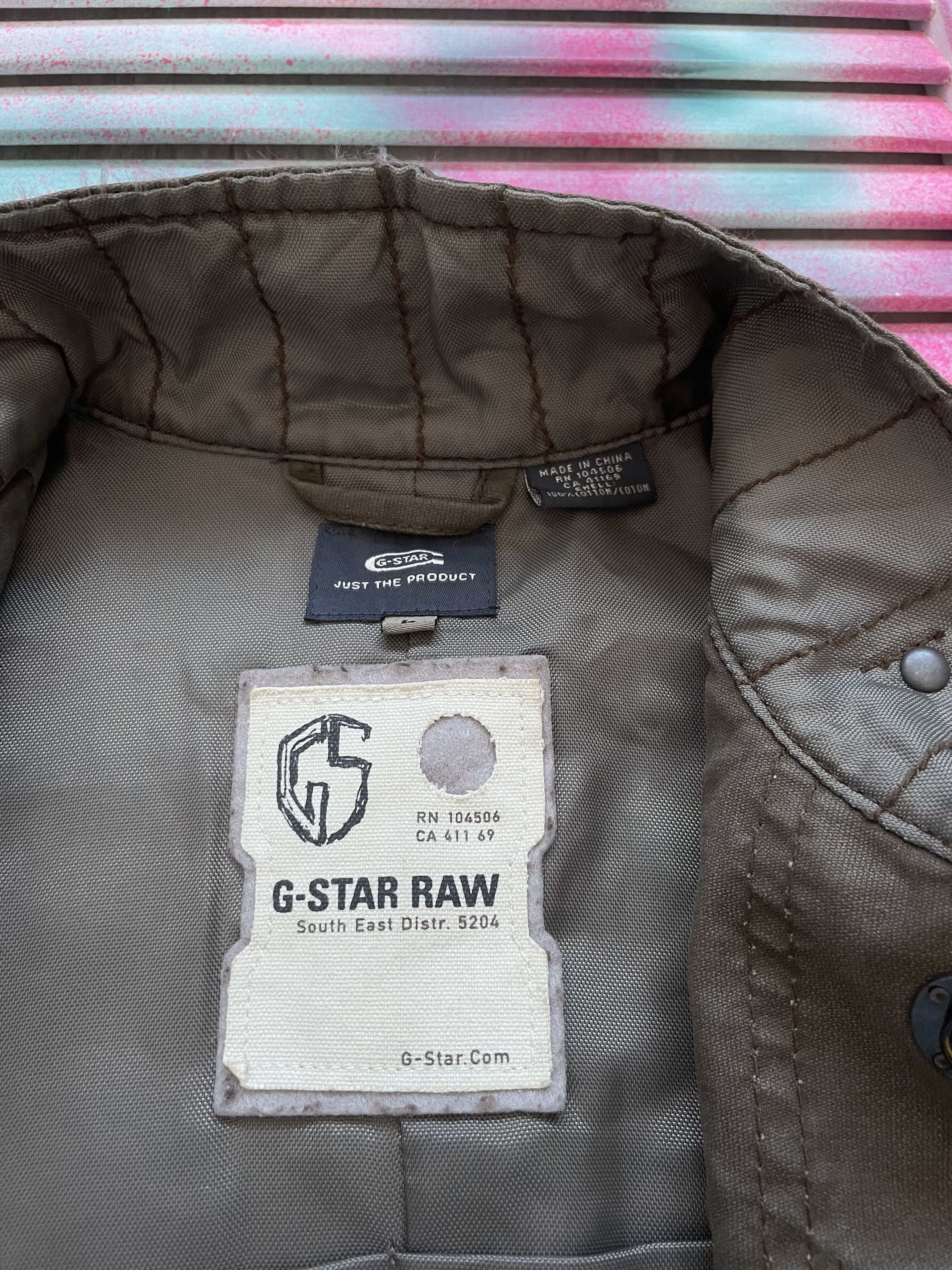 G-Star Vintage G-Star Raw Biker Style Women's Jacket Streetwear Size L / US 10 / IT 46 - 5 Thumbnail