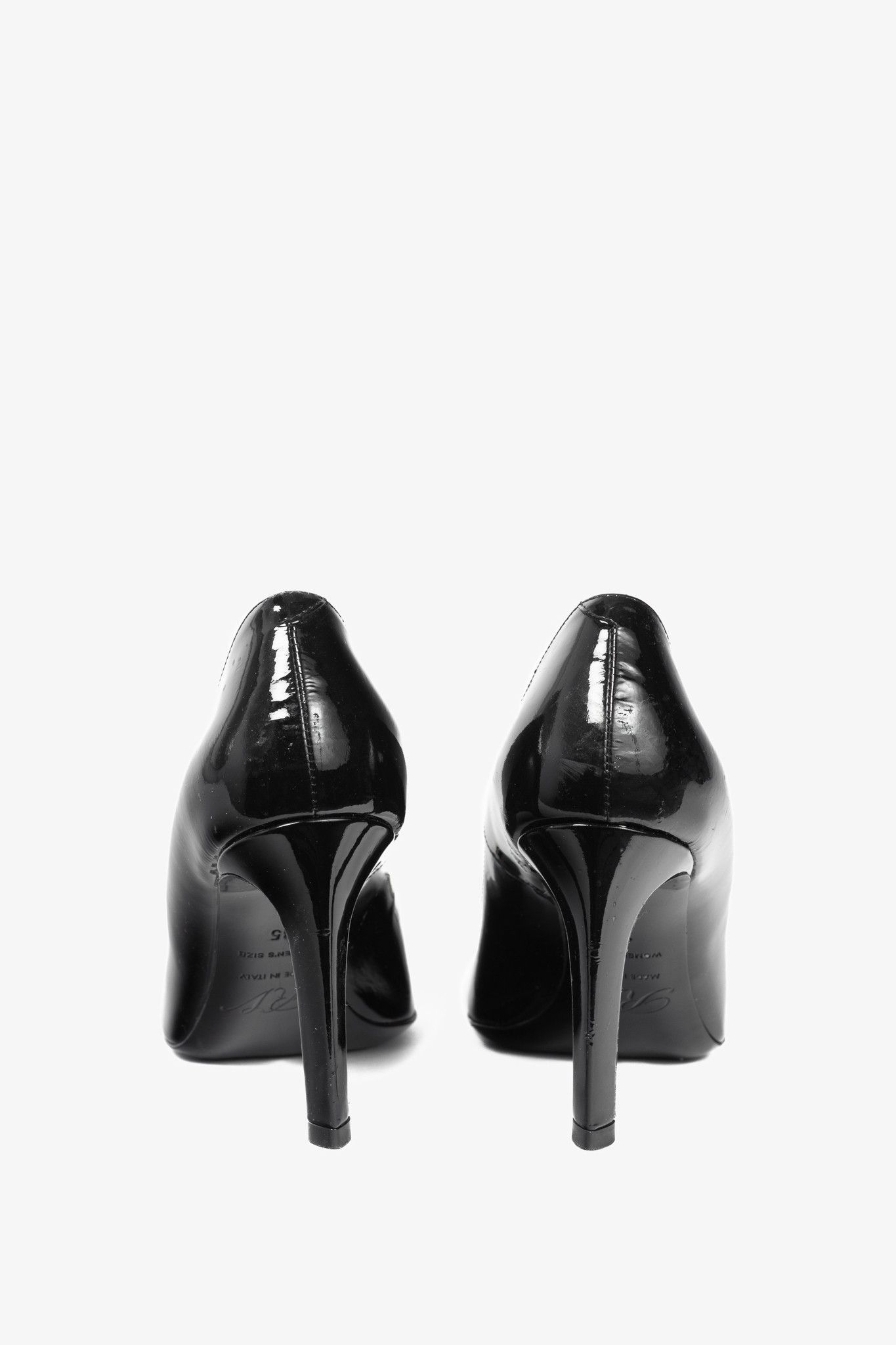 Roger Vivier Roger Vivier Décolleté Ecusson Patent-Leather Buckle Heels Size US 4.5 / IT 34.5 - 3 Thumbnail