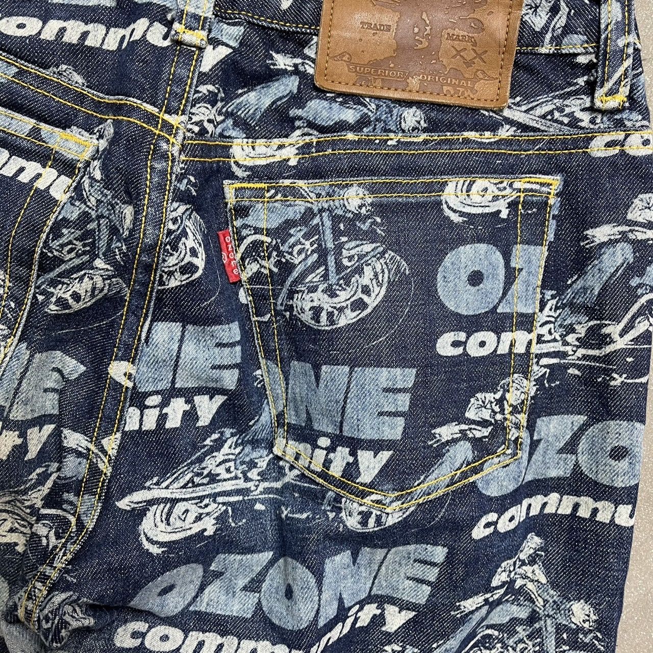 Hysteric Glamour × Japanese Brand Ozone Community Tokyo Denim Size US 28 / EU 44 - 10 Thumbnail