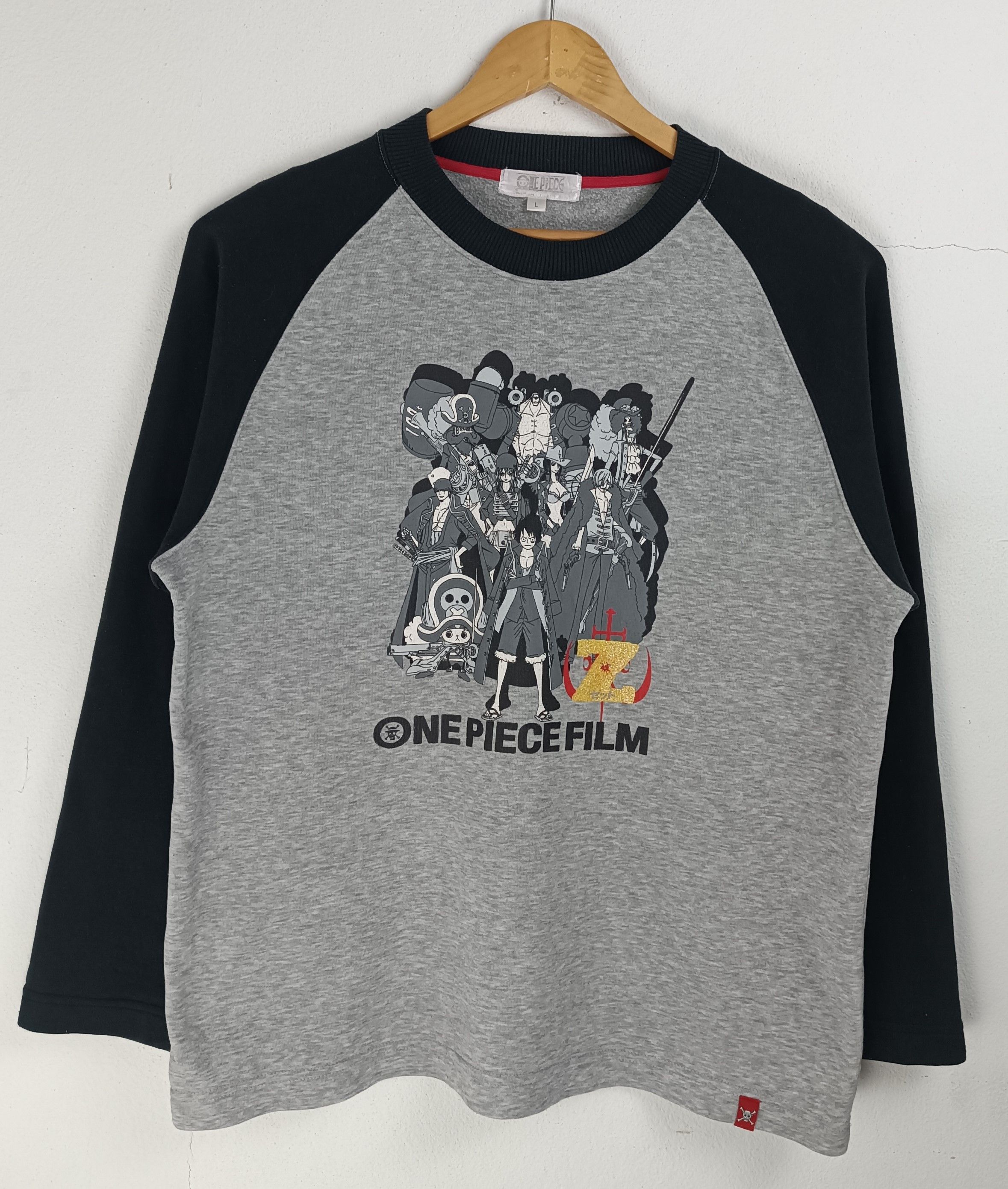 Anime VINTAGE ONE PIECE FILM Z LINEUP SWEATSHIRT VERY RARE ANIME Size US L / EU 52-54 / 3 - 3 Thumbnail