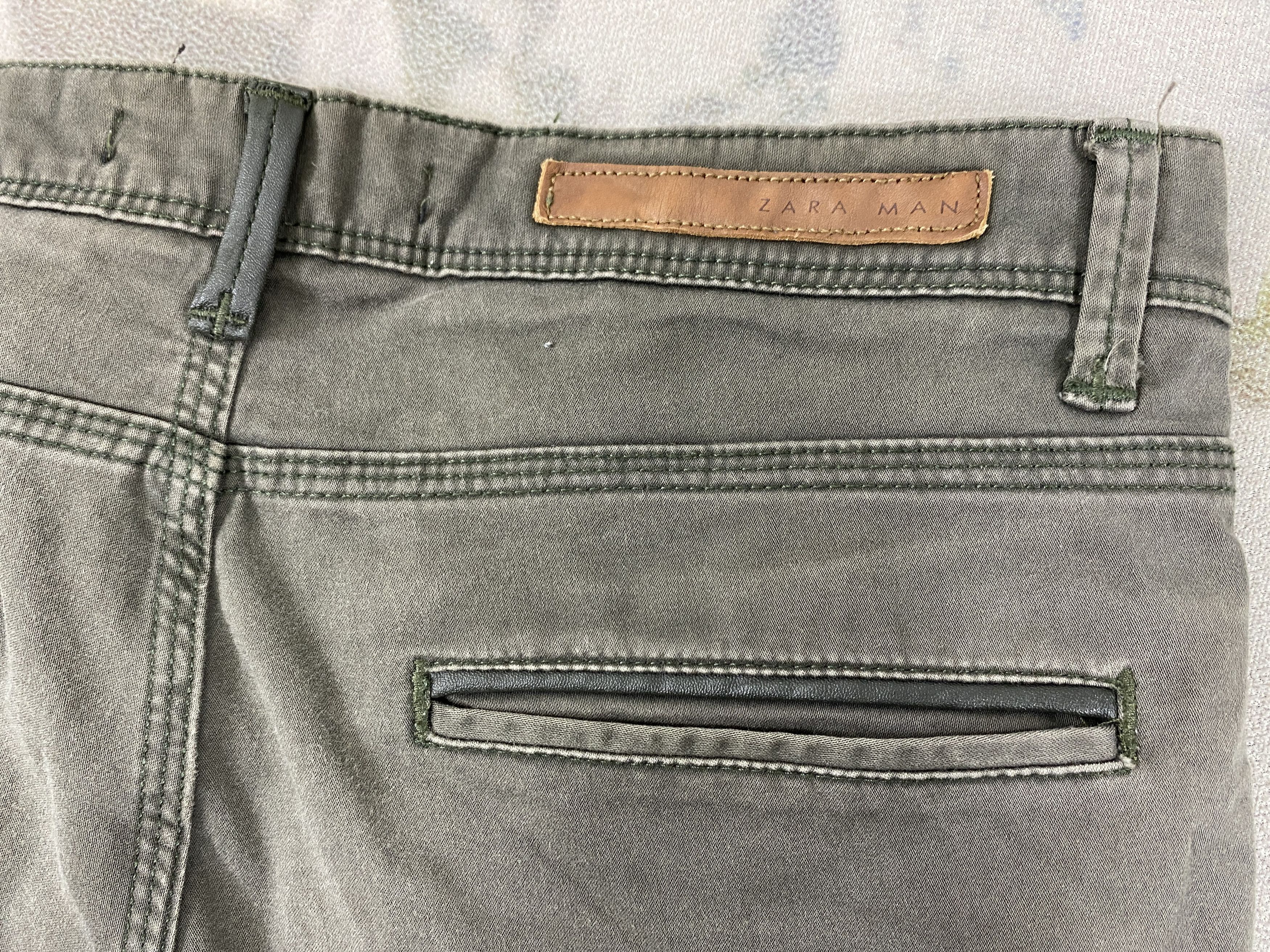 Japanese Brand Zara Man Multipockets Cargo Pants -CP316 Size US 31 - 9 Thumbnail