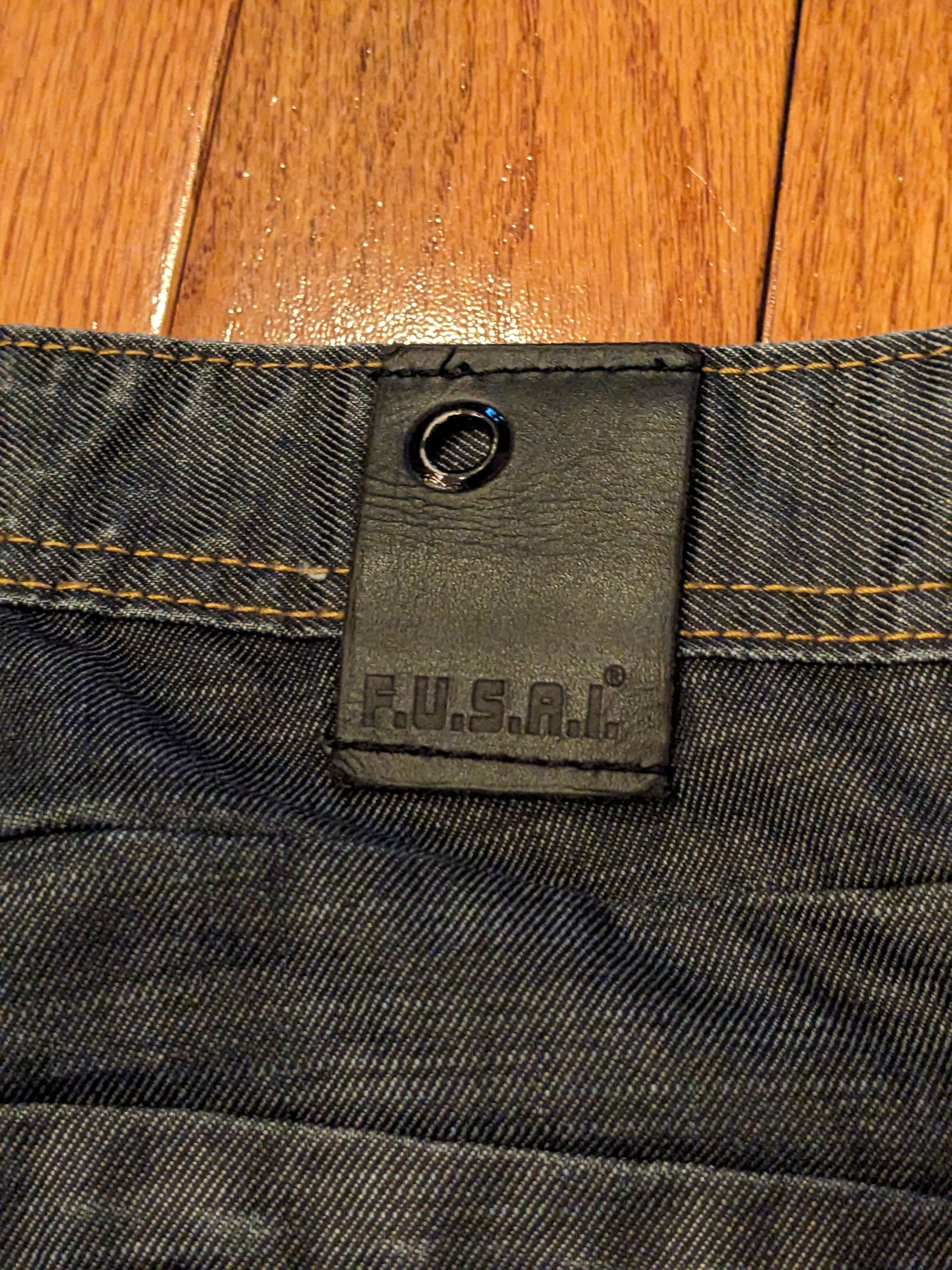 Vintage Vintage Y2K F.U.S.A.I Blue Gray 38 x 30 Pants Size US 38 / EU 54 - 4 Thumbnail
