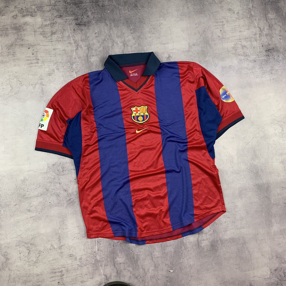 F.C. Barcelona × Nike × Vintage Vintage Nike Barcelona Jersey Football