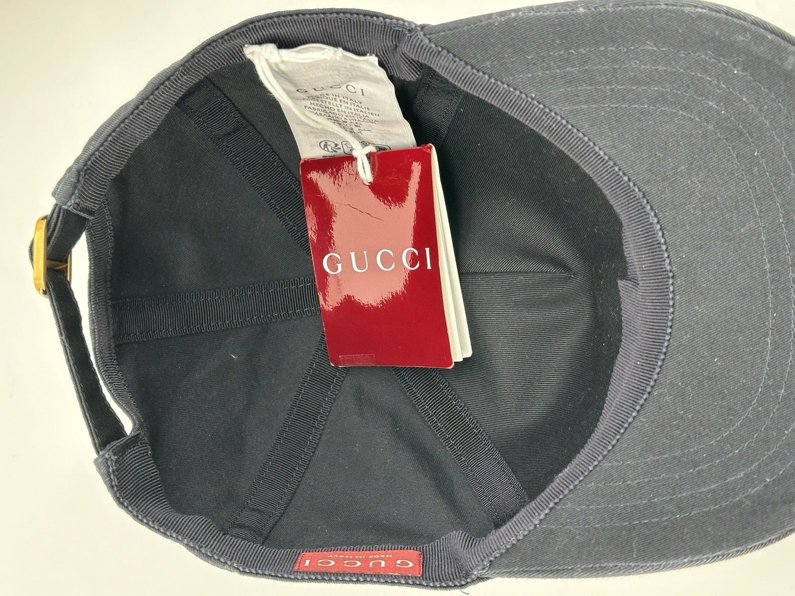Gucci New Gucci Cap Size-M-58cm Size ONE SIZE - 7 Thumbnail