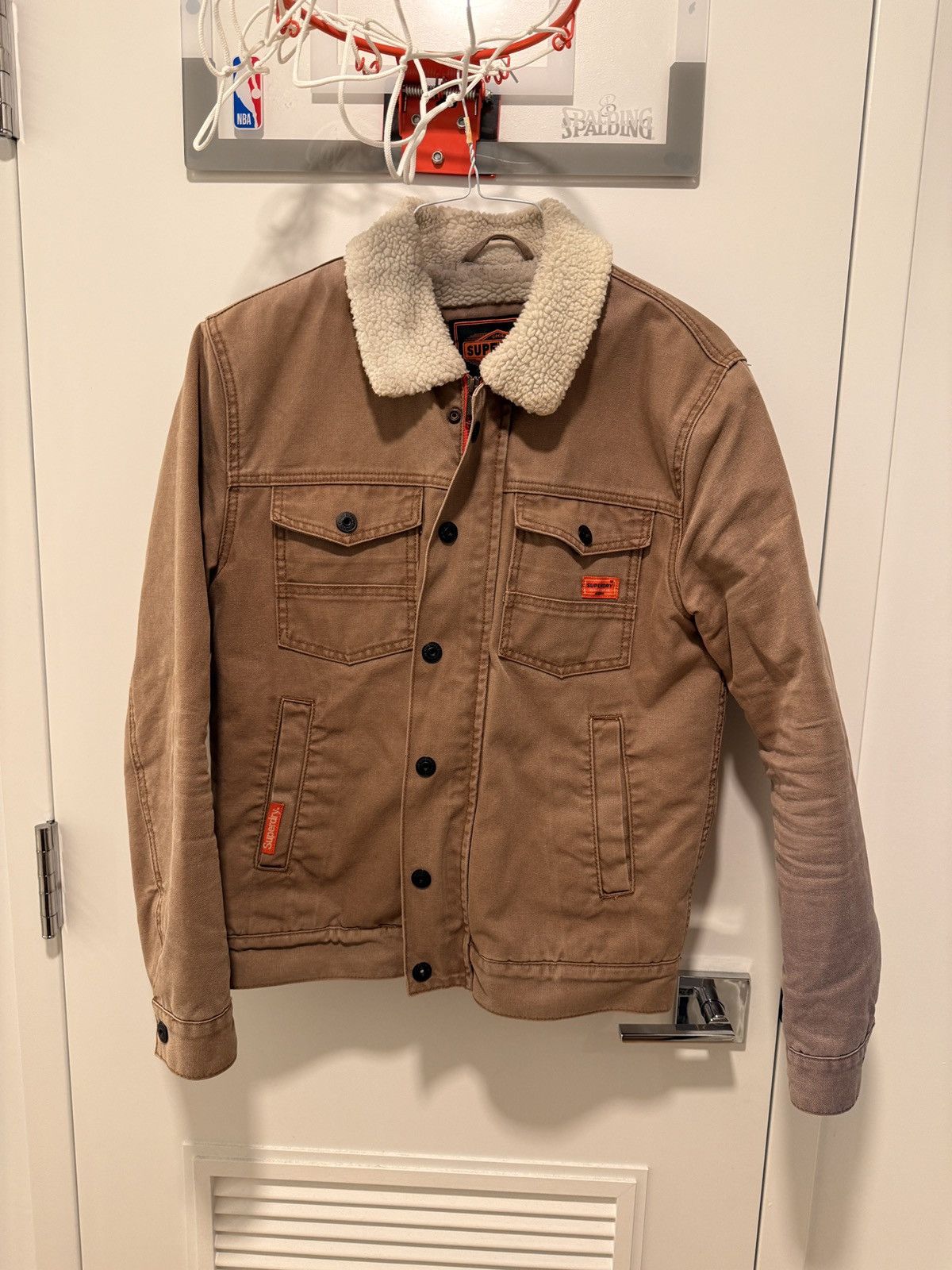 Superdry Shearling Denim Jacket