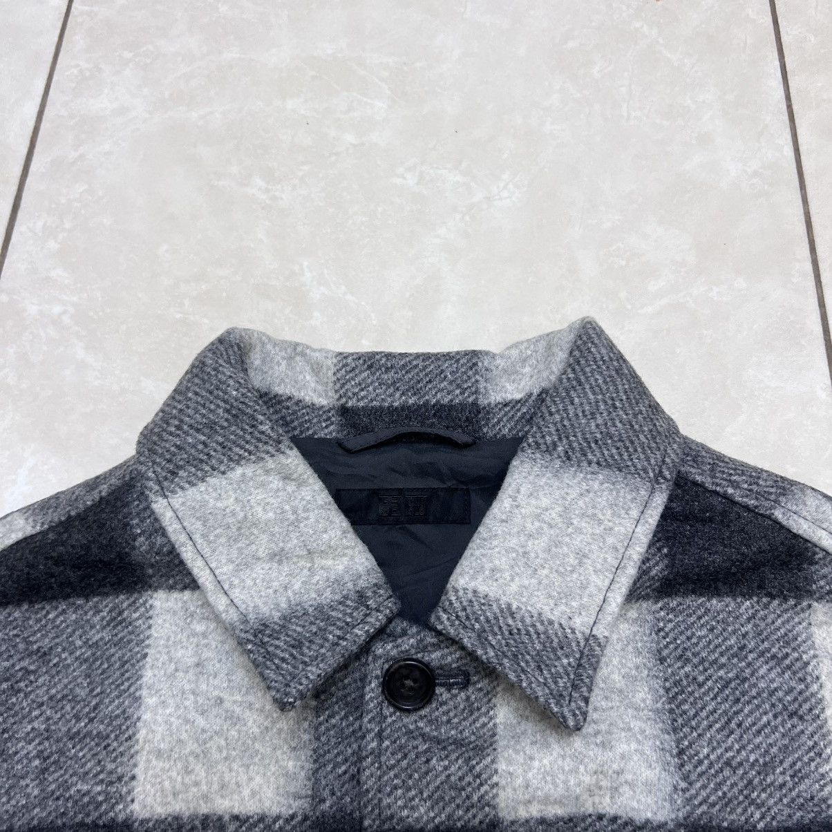 Flannel JapaneseBrand Uniqlo Checkered Wool Flannel Jacket Size US XL / EU 56 / 4 - 4 Thumbnail