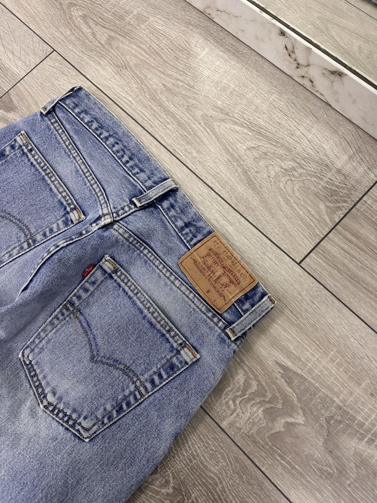 Levi's Levis 501 Vintage 90s Made in UK Denim Jeans Size US 32 / EU 48 - 4 Thumbnail