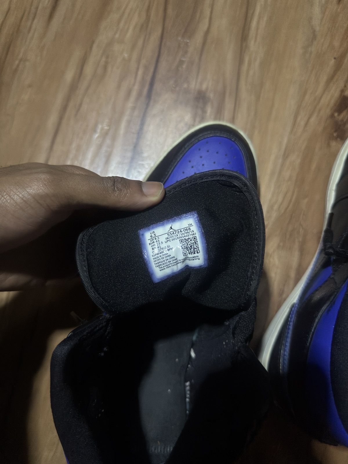 Jordan Brand Air Jordan 1 Mid “Royal Blue” Size US 9.5 / EU 42-43 - 3 Thumbnail