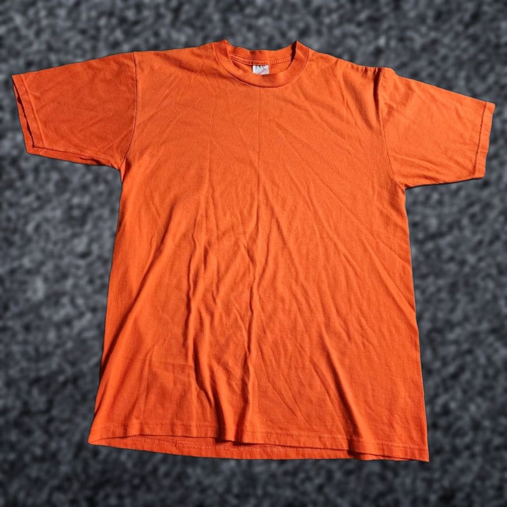 Jerzees Vintage Mens 90s Regular Fit Cotton Blend Orange Jerzees T Shirt User: Vintage Mens 90s Regular Fit Cotton Blend Orange Jerzees T Shirt Size US L / EU 52-54 / 3 - 1 Thumbnail
