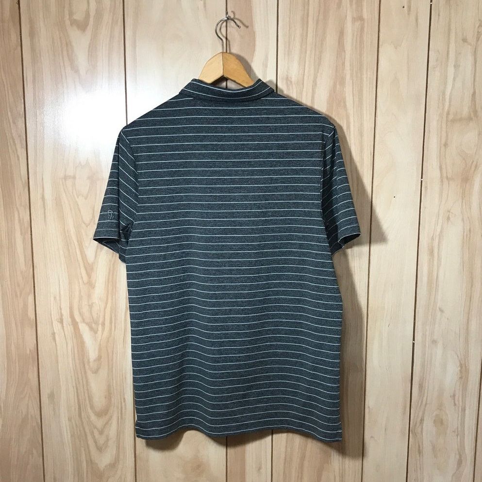 Champion Champion Striped Collared Short Sleeve Athletic Polo Shirt M Size US M / EU 48-50 / 2 - 2 Thumbnail
