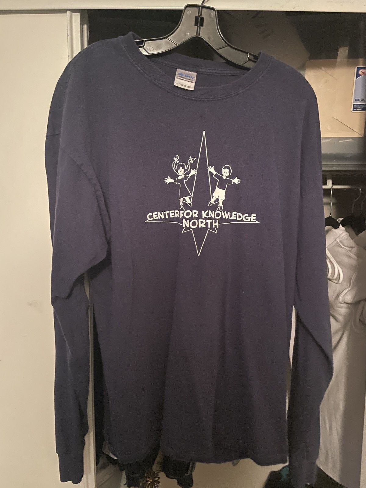 Vintage ‘Center for Knowledge North’ Long Sleeve Size US M / EU 48-50 / 2 - 1 Thumbnail