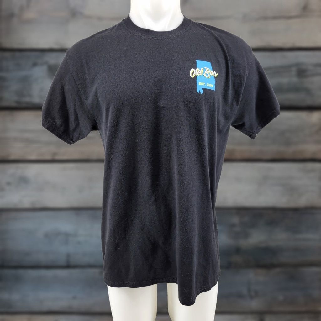 Gildan VINTAGE 2022 Old Bow State Championship Shirt Mens Size Large Bow Black T-Shirt Mens L Shirt Size US L / EU 52-54 / 3 - 1 Thumbnail