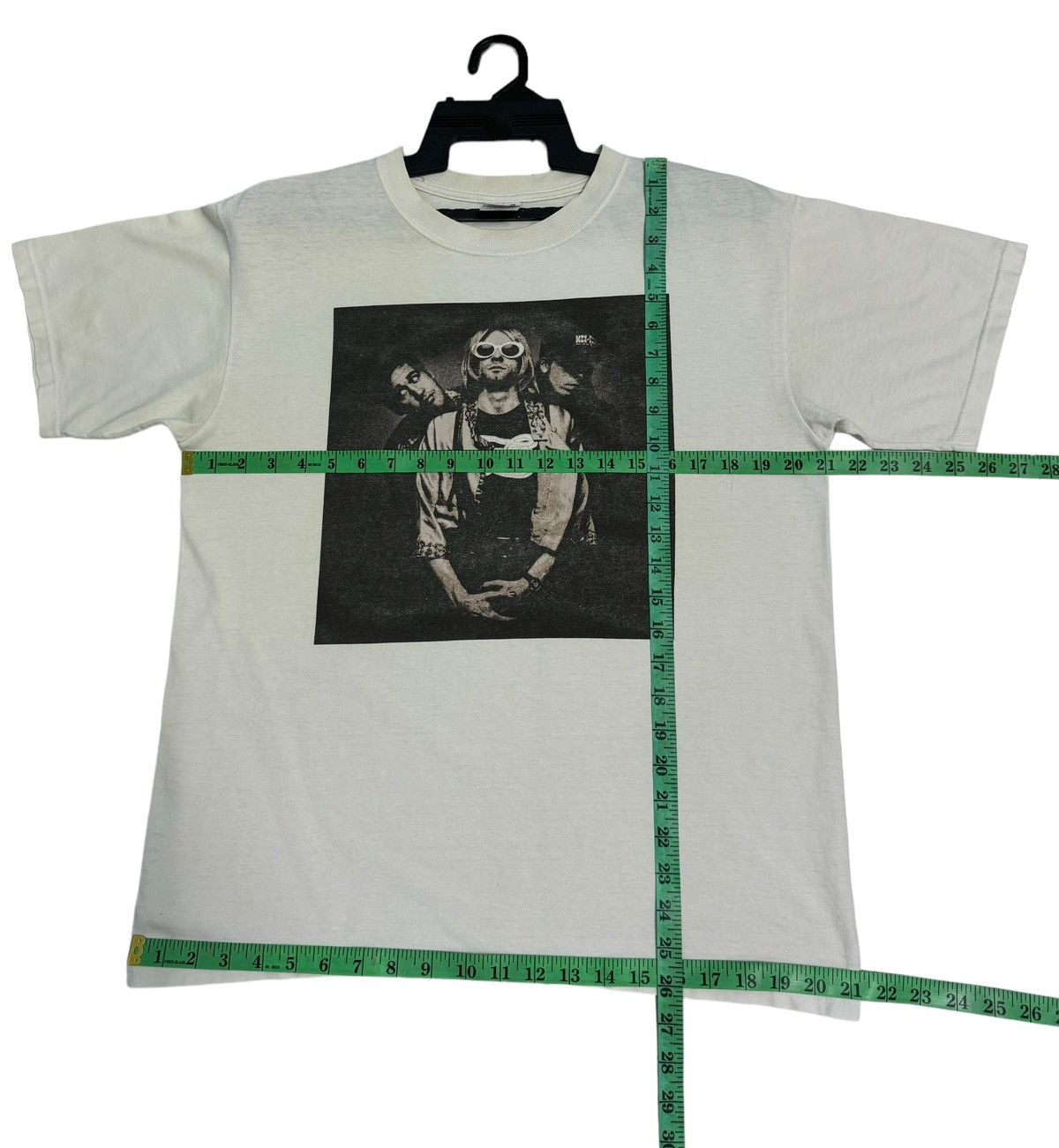 Band Tees × Vintage Vintage Y2K Nirvana Band Photo Tees Size US M / EU 48-50 / 2 - 9 Thumbnail