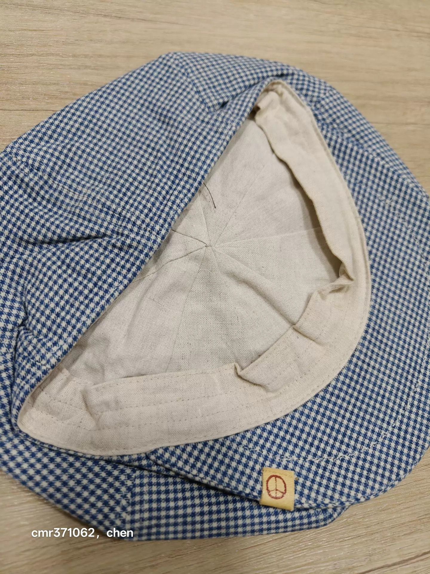 Visvim visvim 14ss goodwood cap white indigo check ml Size ONE SIZE - 2 Thumbnail