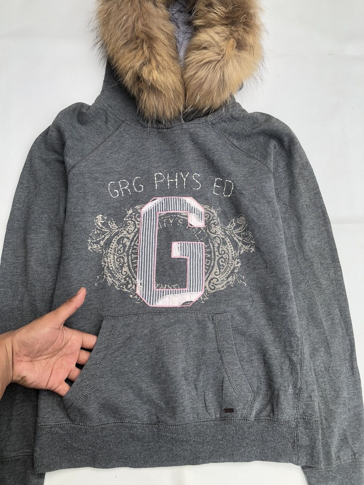 Hysteric Glamour × If Six Was Nine × Le Grande Bleu (L.G.B.) Montreal Fur Hoodie IfSixWasNine LGB style Size US M / EU 48-50 / 2 - 2 Thumbnail