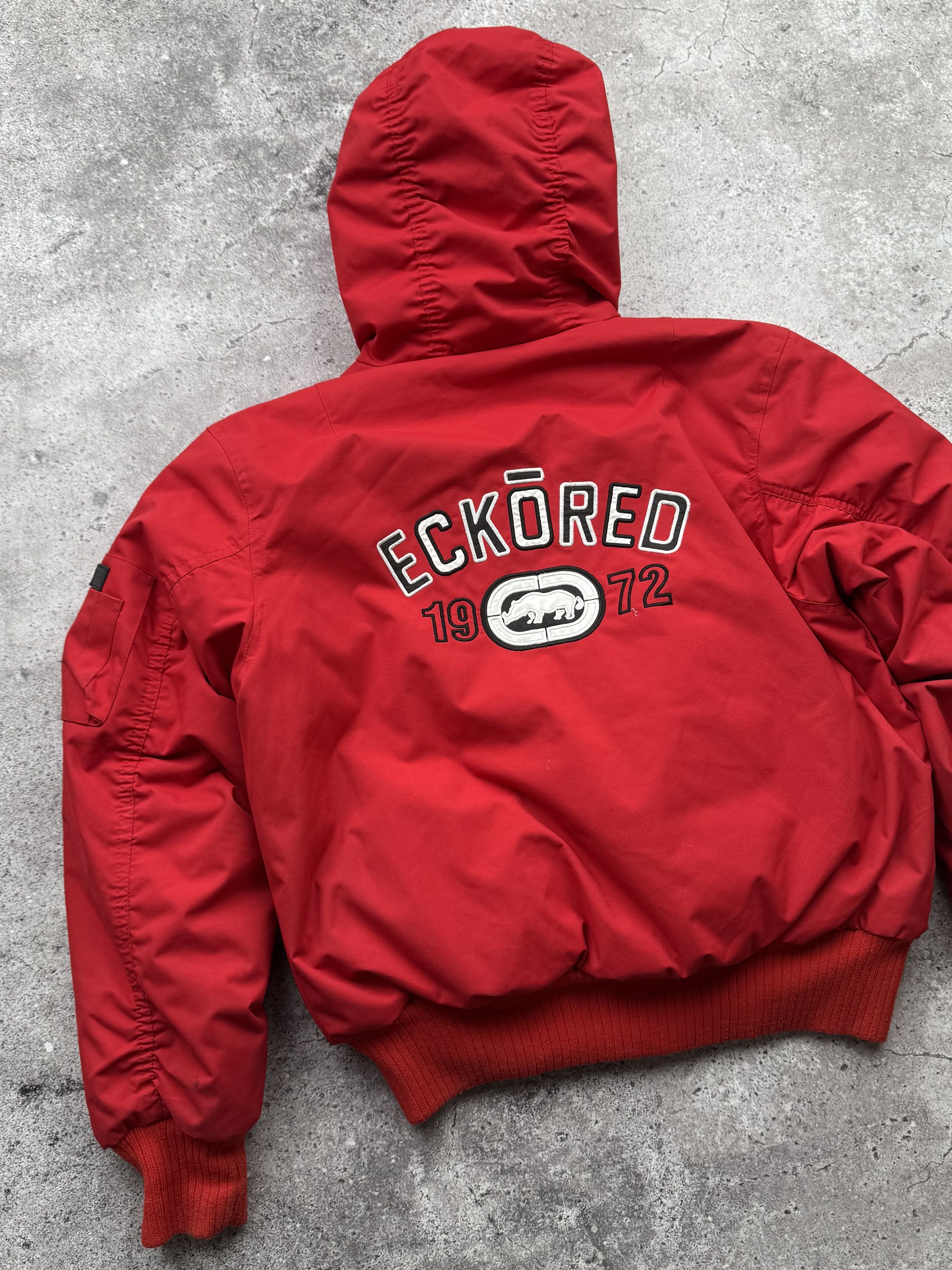 Ecko Unltd. Ecko Vintage Cropped Bomber C594(V257) Size US M / EU 48-50 / 2 - 16 Thumbnail