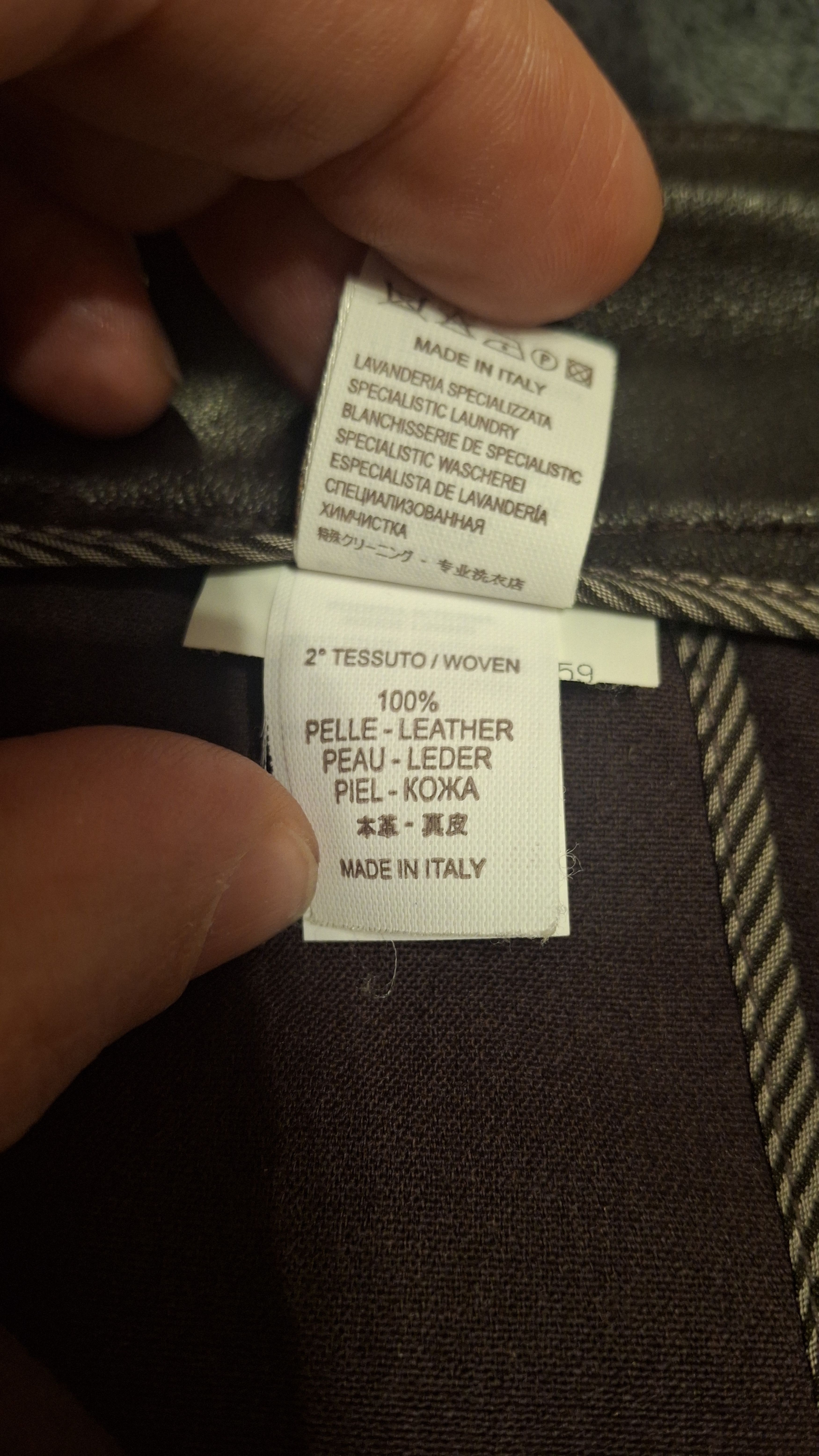 Brunello Cucinelli Brunello Cucinelli Brown Leather Panel Slim Fit Trousers Size 32" / US 10 / IT 46 - 7 Thumbnail