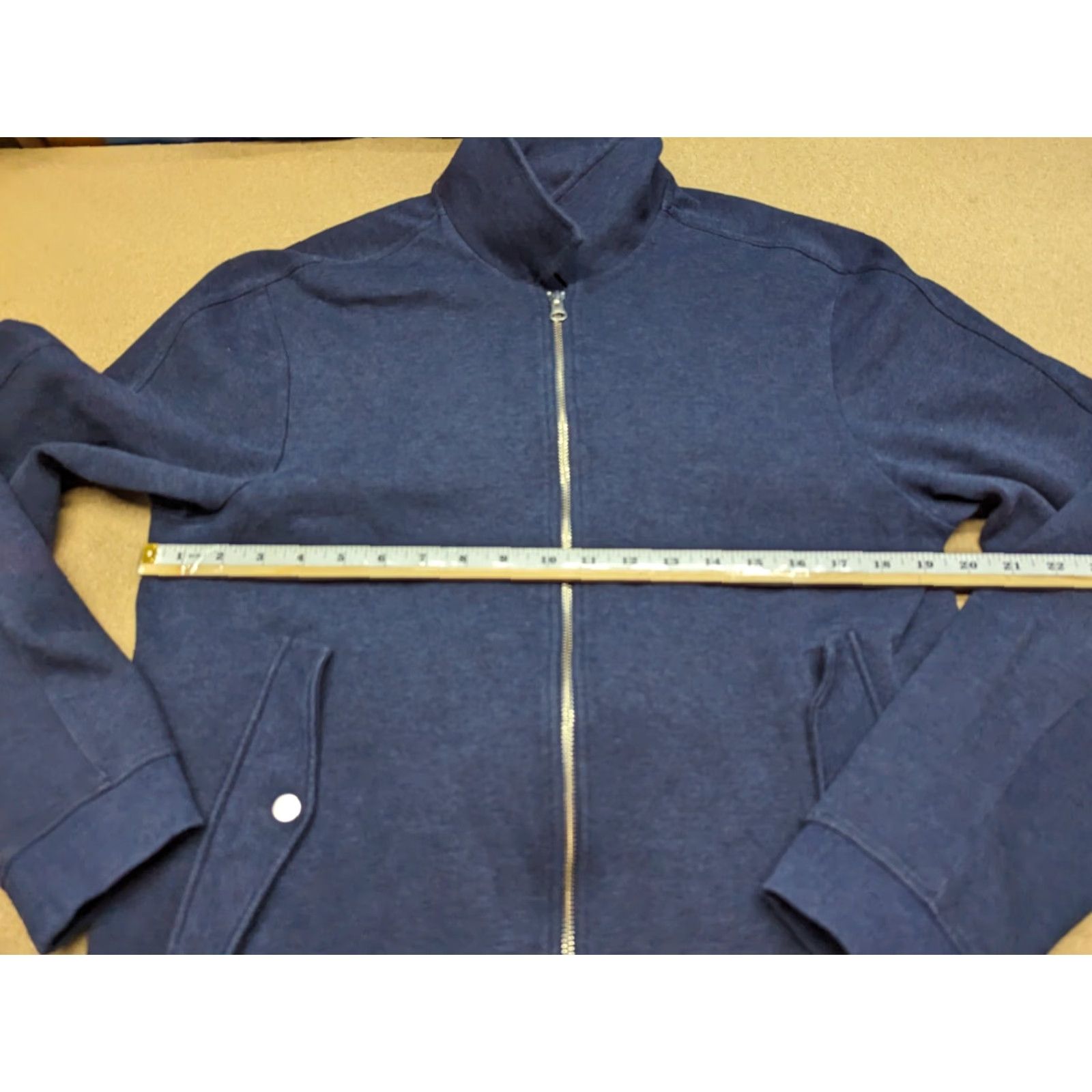 J.Lindeberg J.Lindeberg Jacket Mens M Blue Full Zip Shirt Size US M / EU 48-50 / 2 - 3 Thumbnail