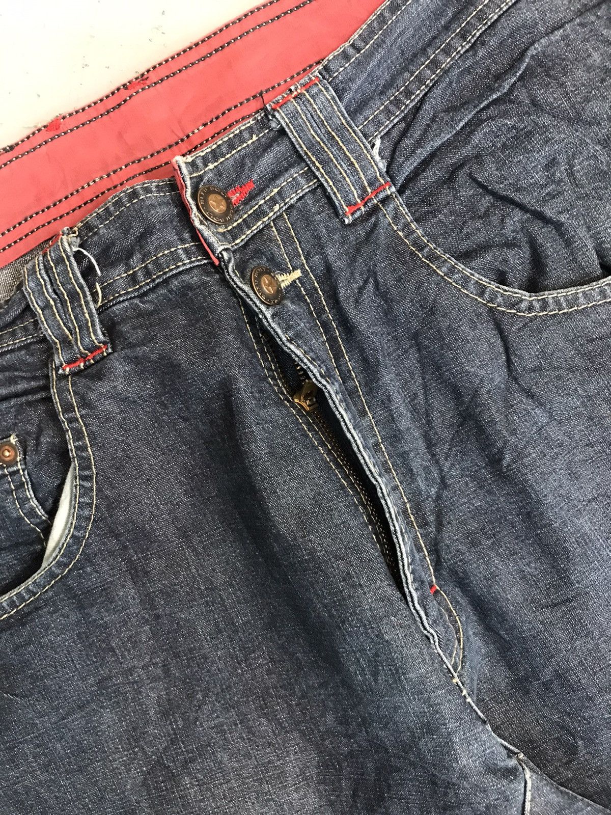 Vintage Vintage blue bolt big pocket carpenter cargo denim Size US 32 / EU 48 - 6 Thumbnail