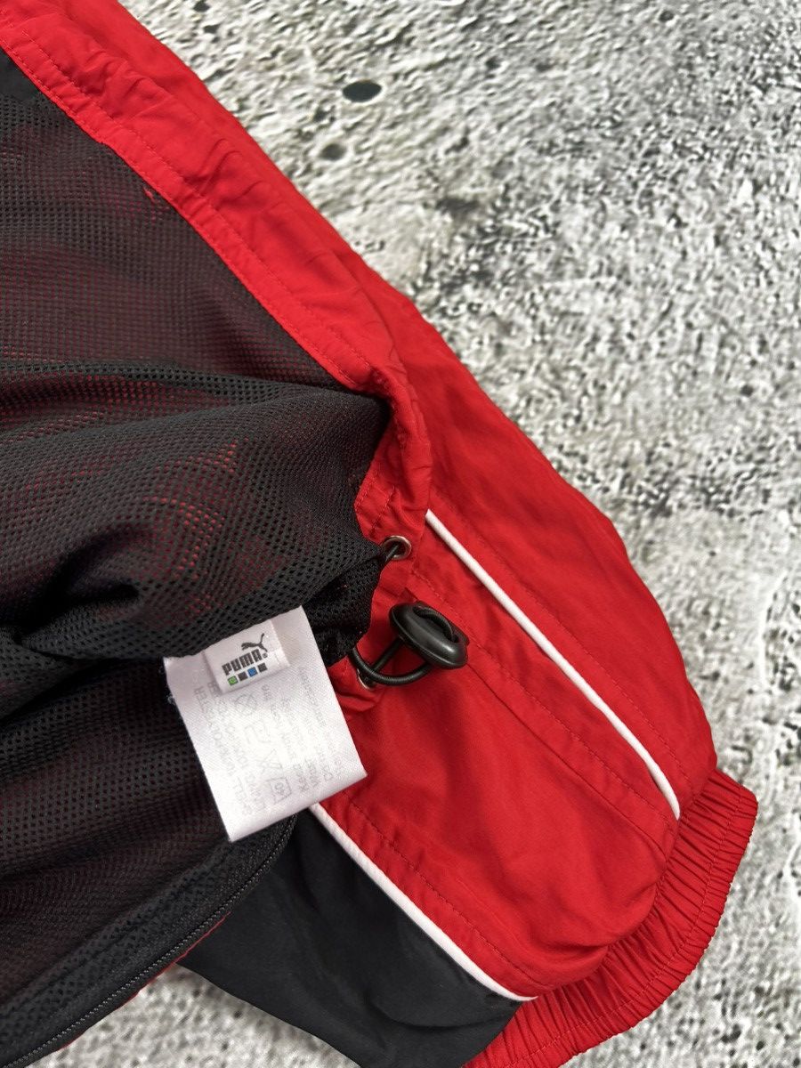 Puma × Vintage Puma tracksuit pants jacket vintage red black Y2K drill Size US L / EU 52-54 / 3 - 6 Thumbnail