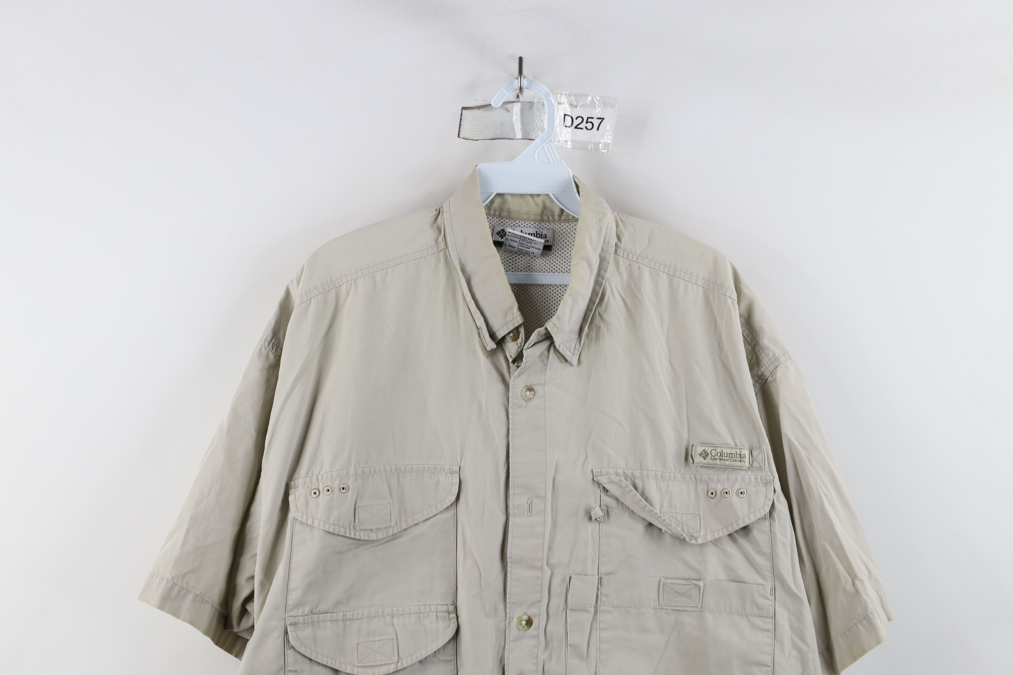 Columbia × Vintage Vintage Columbia PFG Fishing Short Sleeve Button Shirt Size US L / EU 52-54 / 3 - 2 Thumbnail